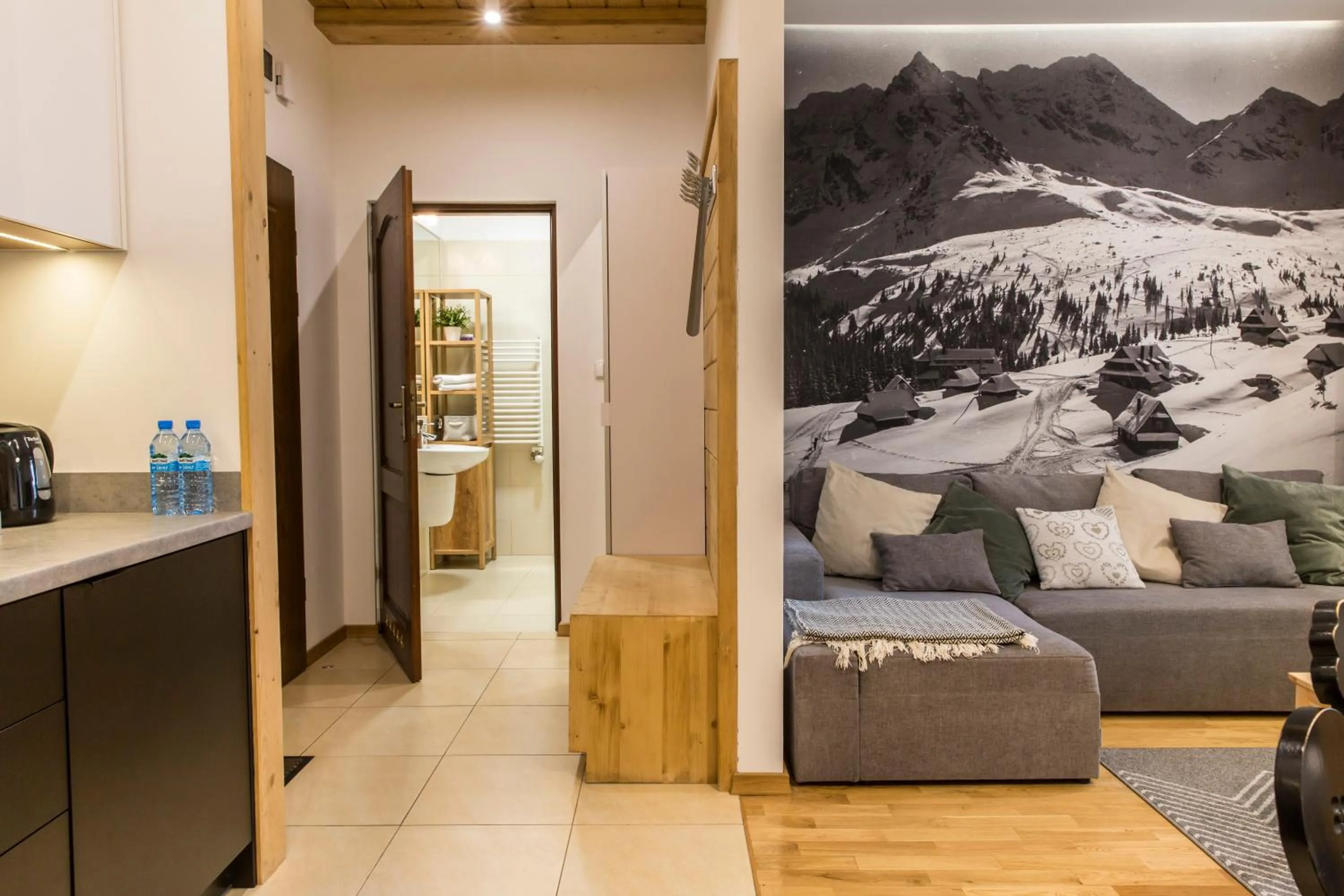 Living room in TatryTOP Radowid basen sauna