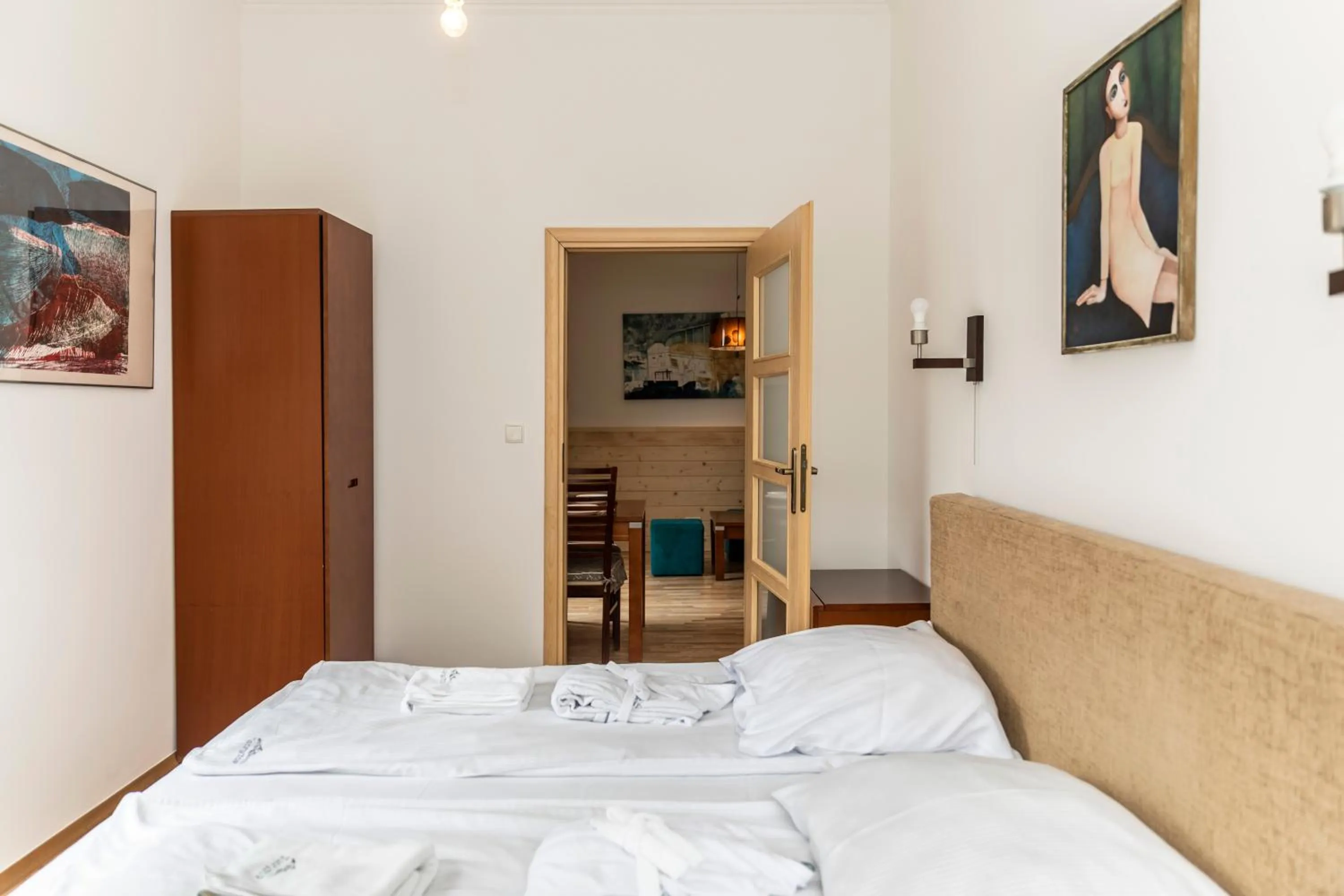 Bedroom, Bed in TatryTOP Radowid basen sauna