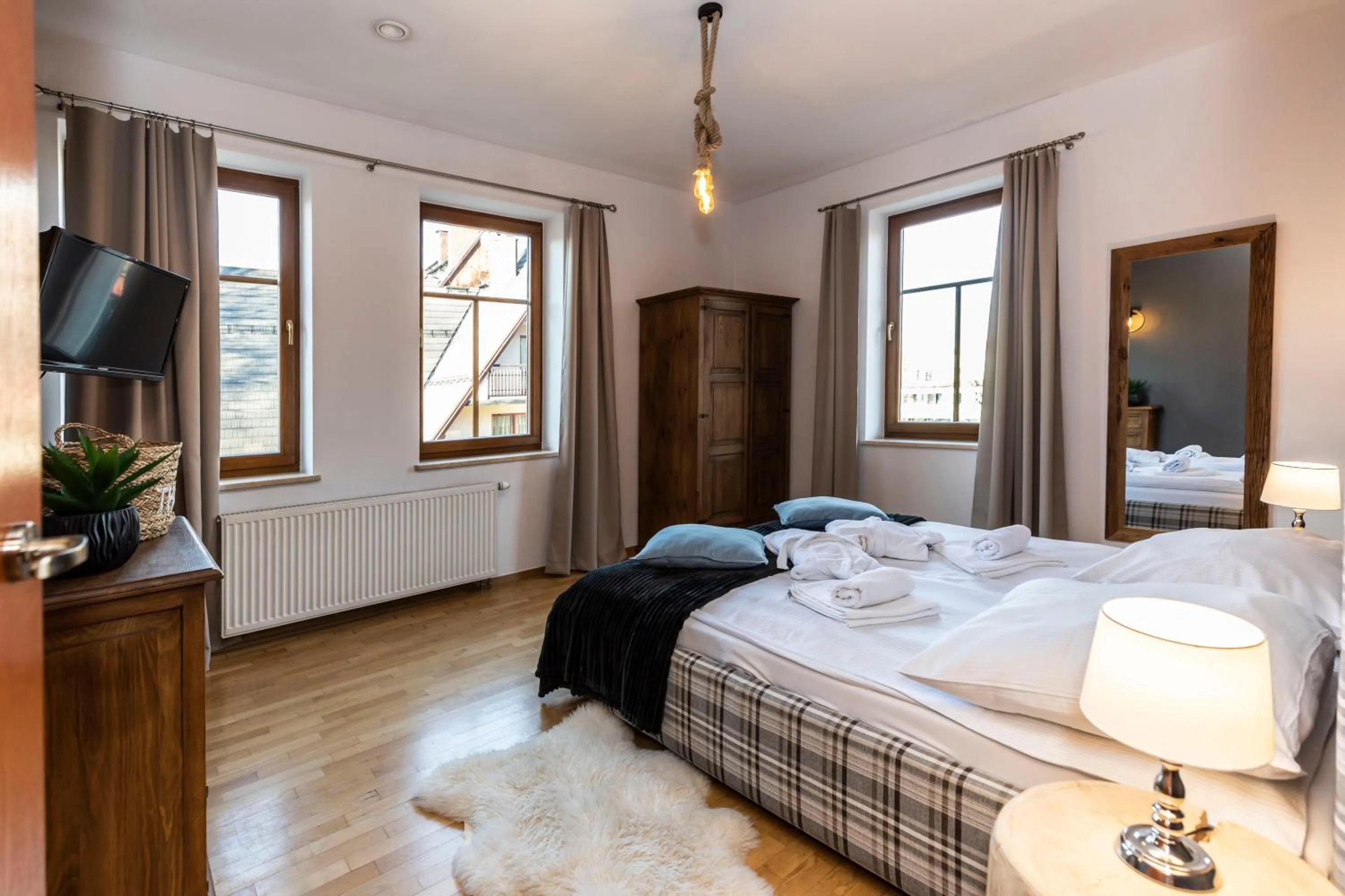 Bed in TatryTOP Radowid basen sauna