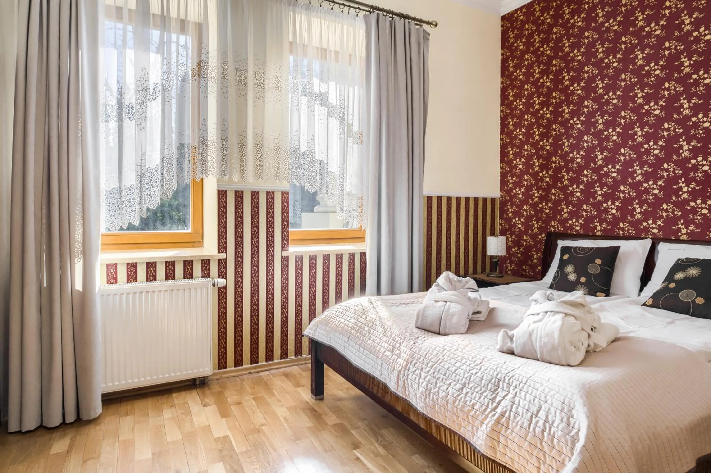 Bedroom, Bed in TatryTOP Radowid basen sauna