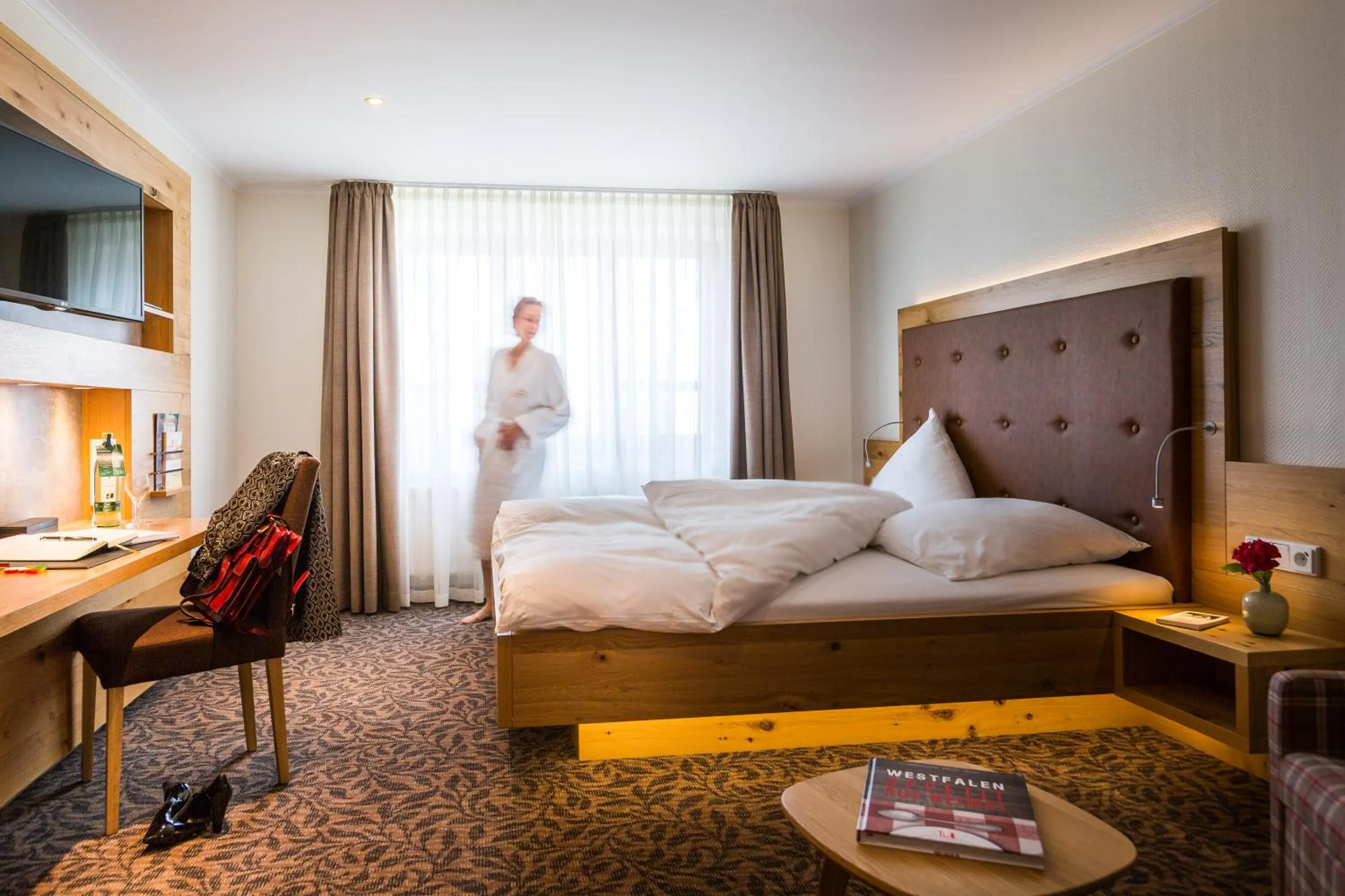 Photo of the whole room, Bed in Germanenhof