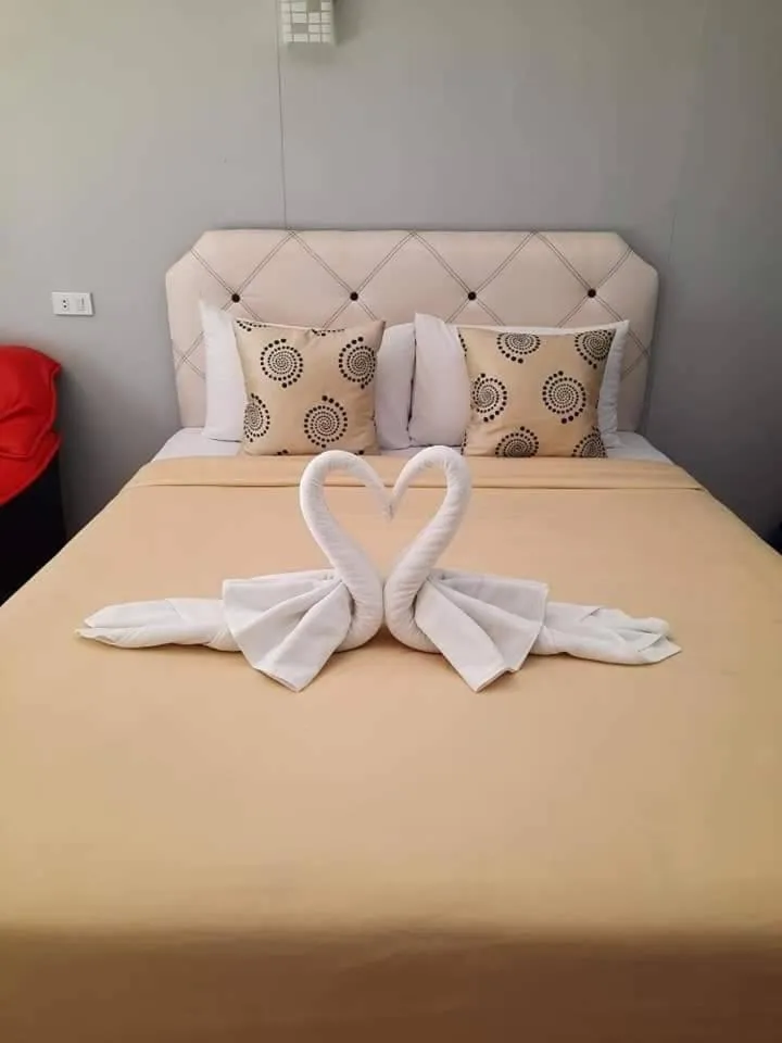 Bed in River Hill Side Resort