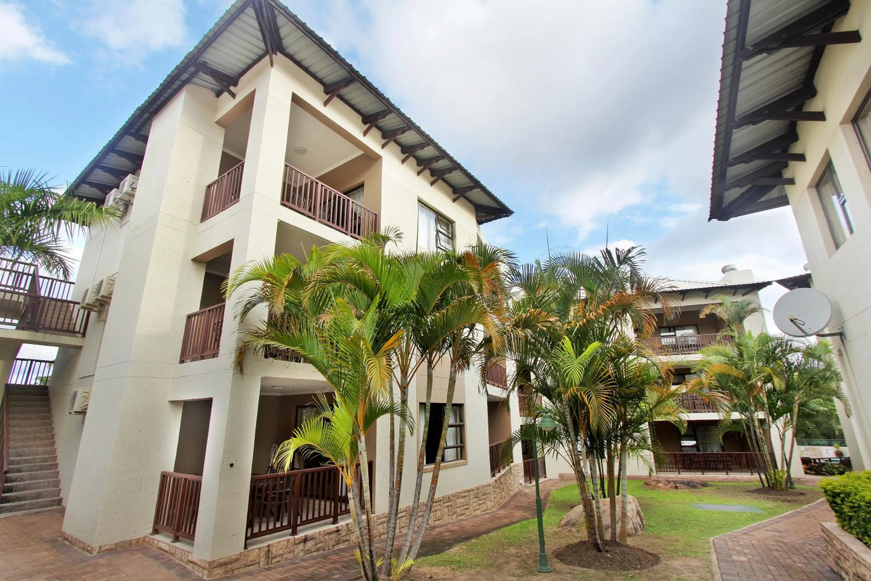 Bird's eye view in Uvongo River Resort