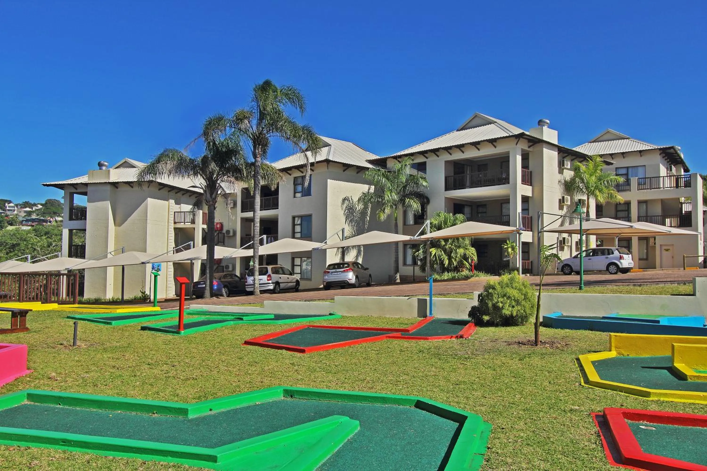 Bird's eye view in Uvongo River Resort