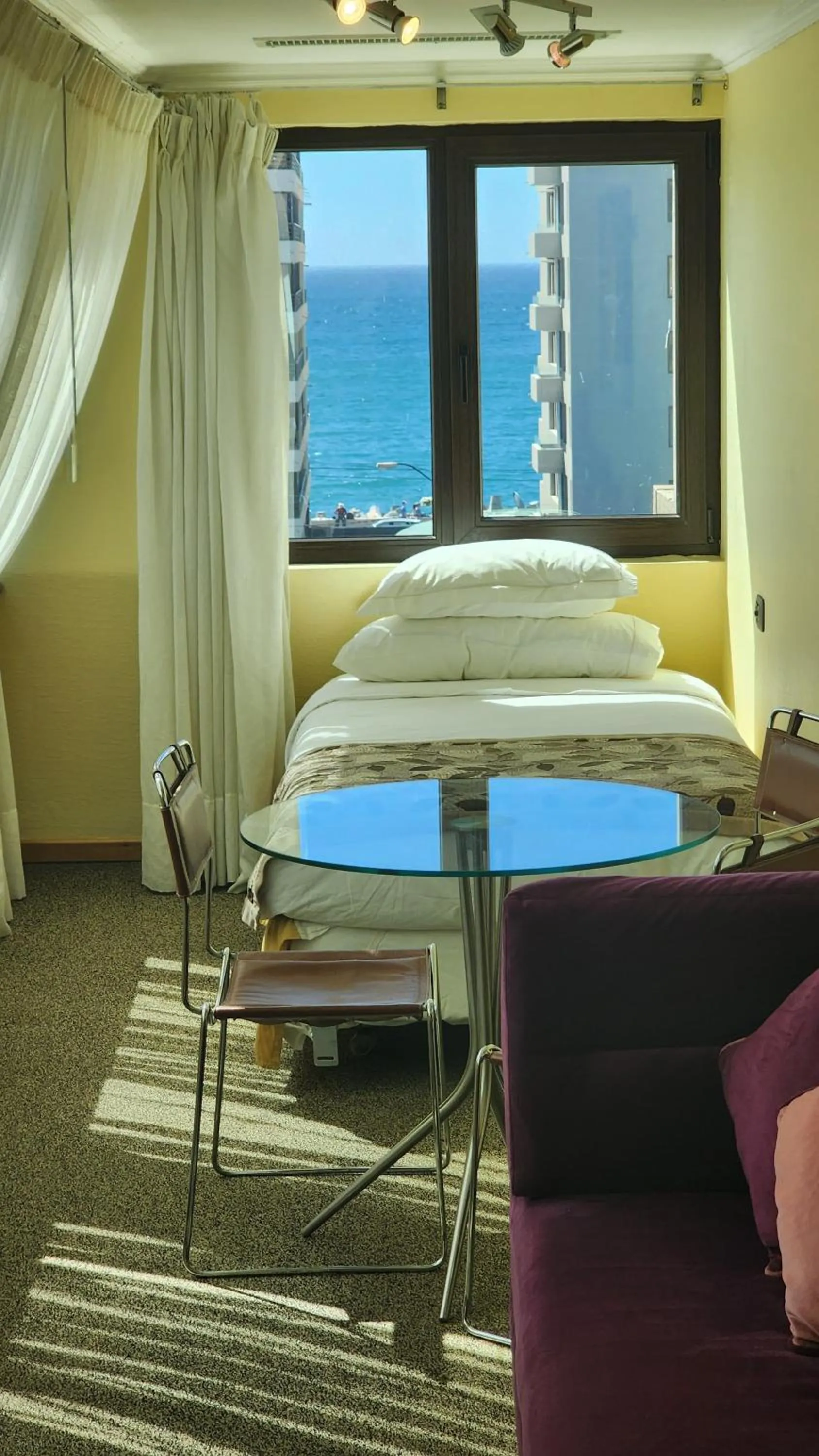 Bed in Hotel Restaurante Ankara