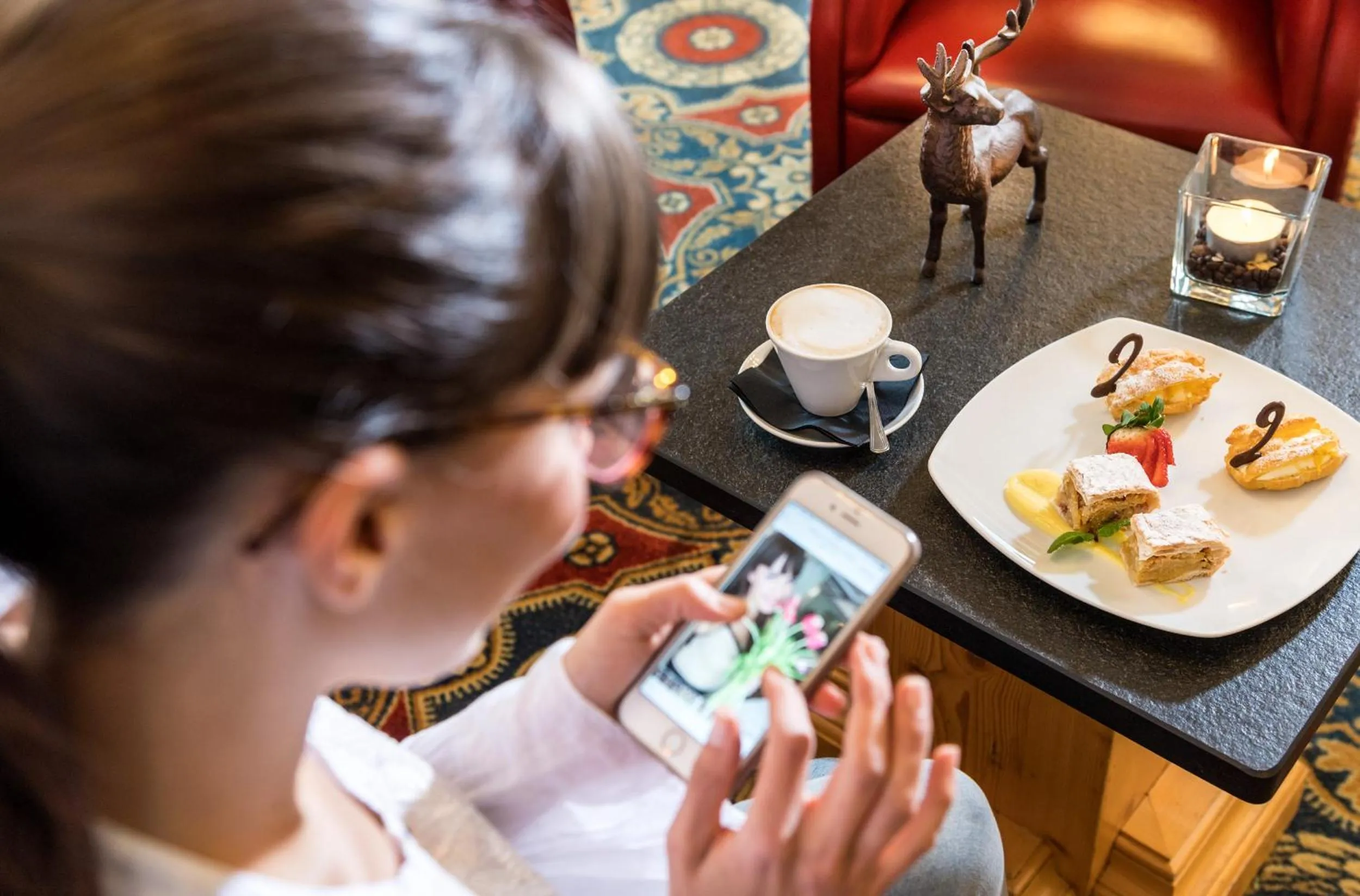 Food close-up in Hotel La Perla Wellness & Beauty