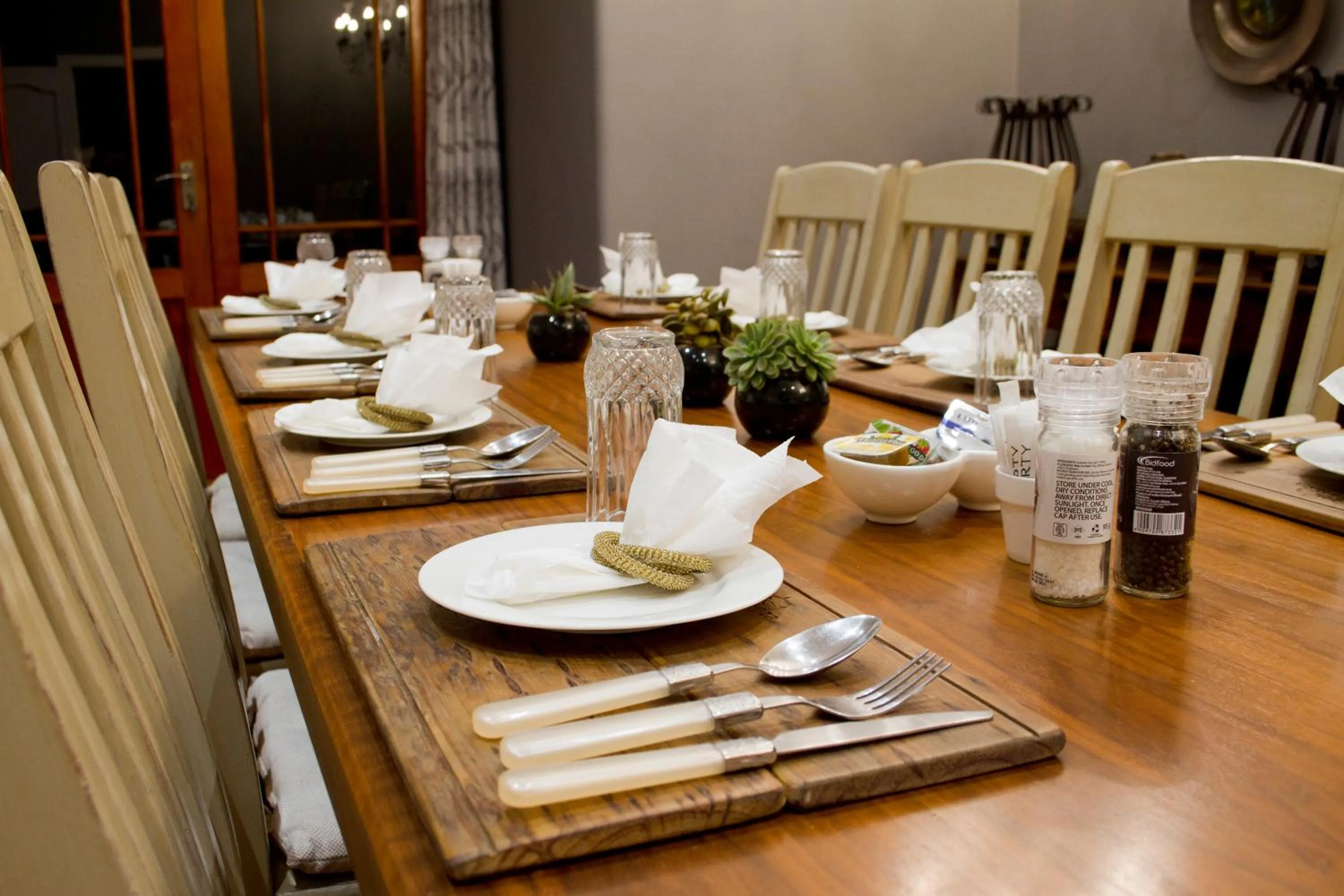 Dining area in Del Roza Guest House