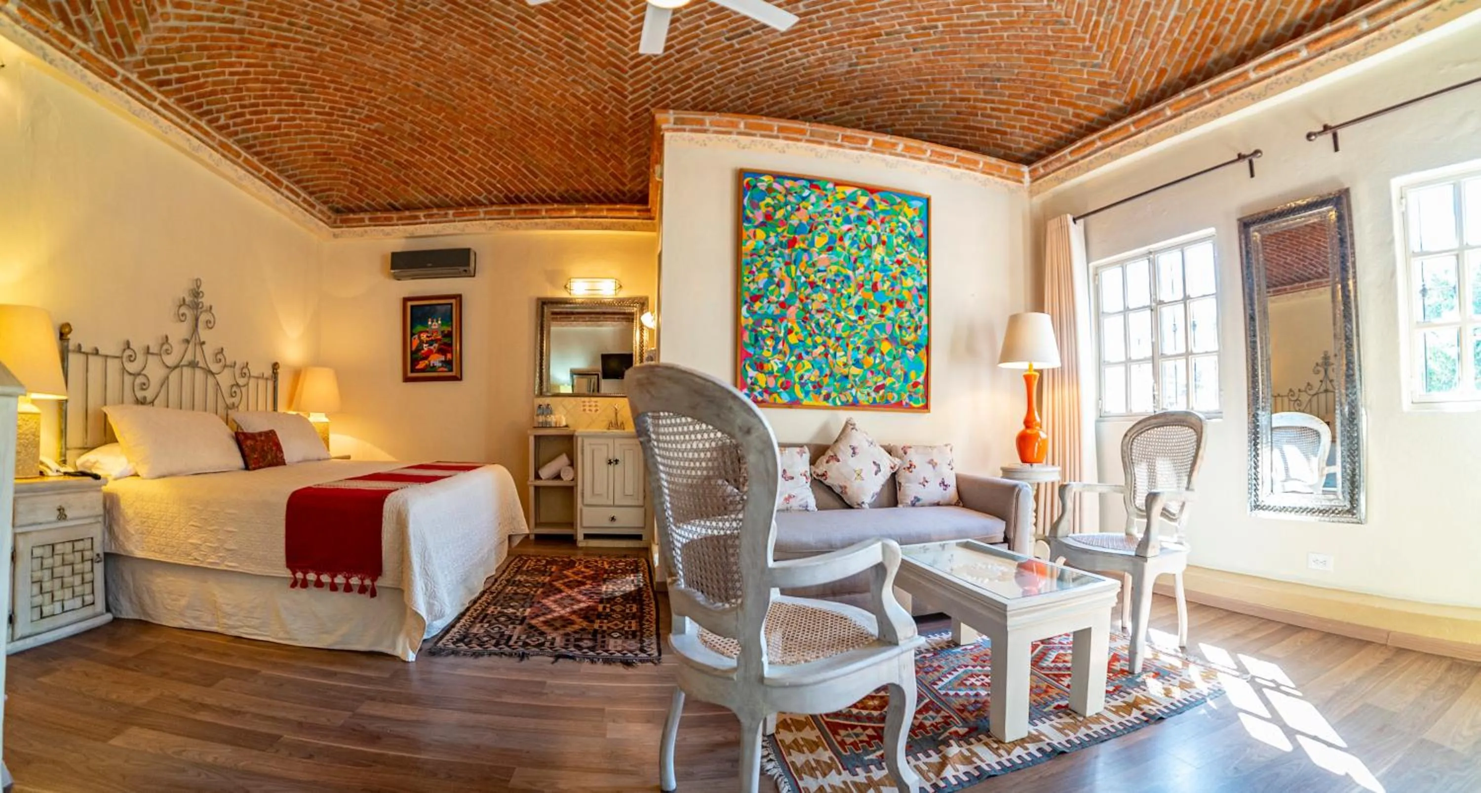 Bedroom, Bed in Villa Mirasol