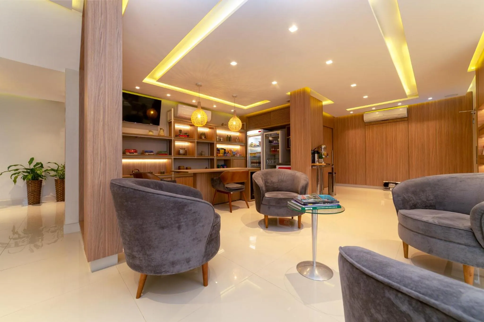 Lobby or reception in Hotel Porto Madeira