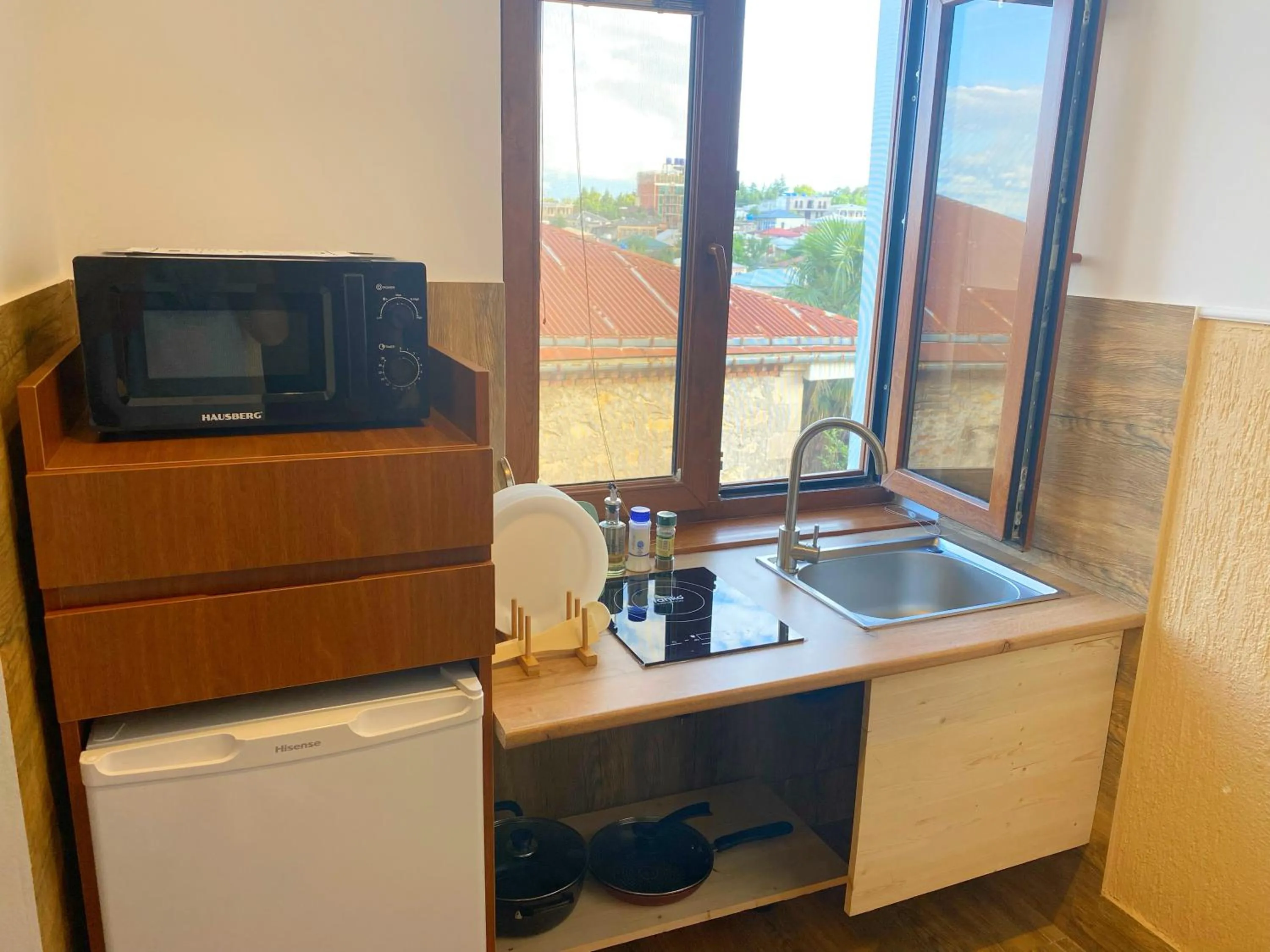 kitchen in Hotel Orange Kutaisi