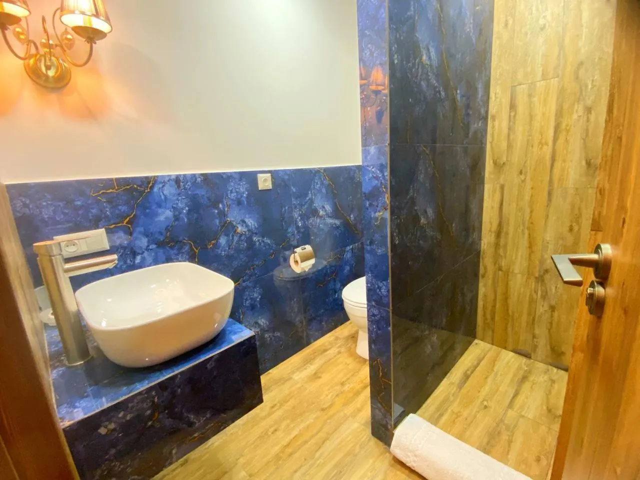 Shower in Hotel Orange Kutaisi