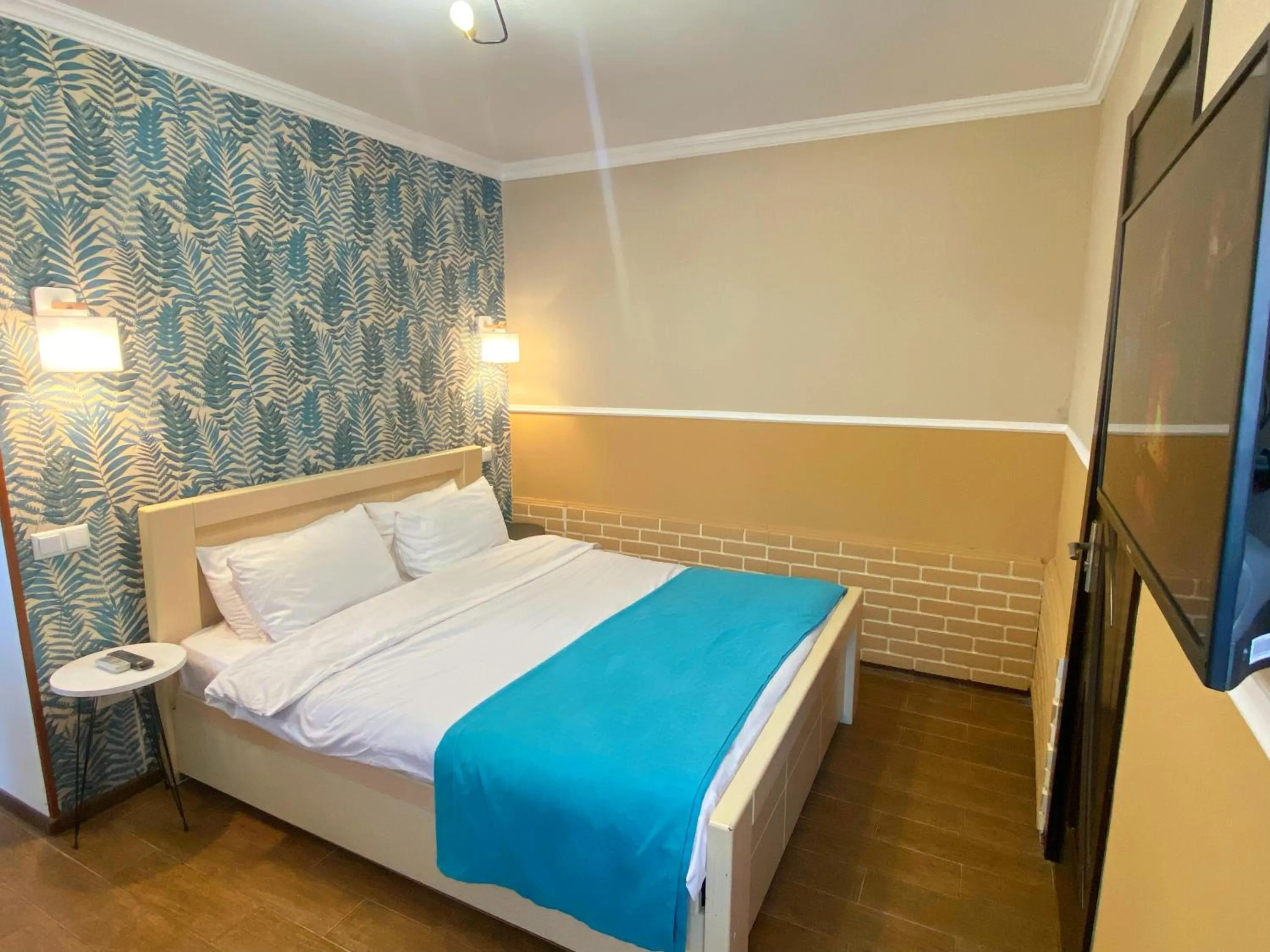 Bed in Hotel Orange Kutaisi