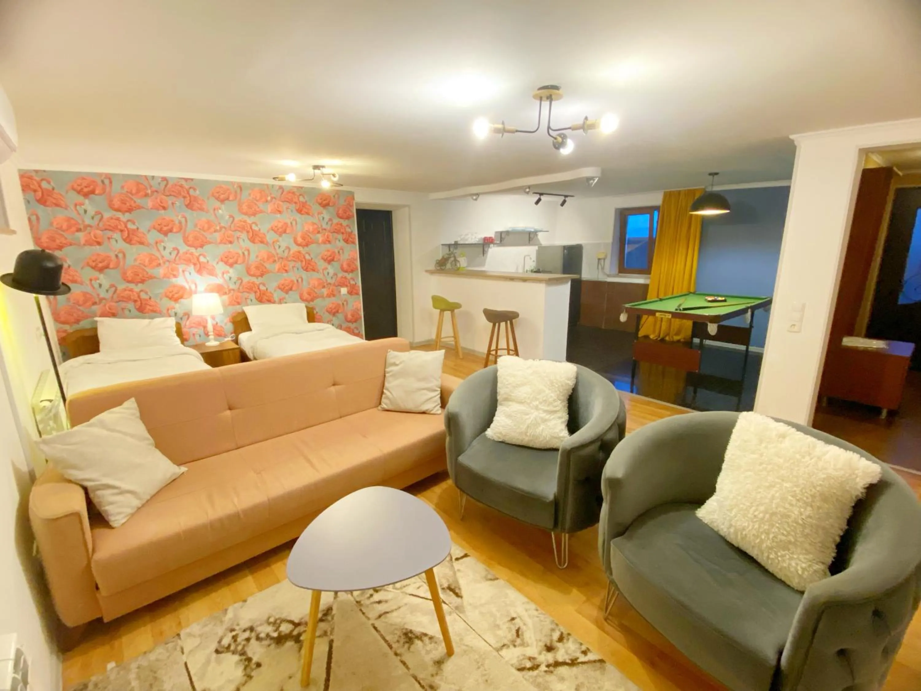 Bed in Hotel Orange Kutaisi