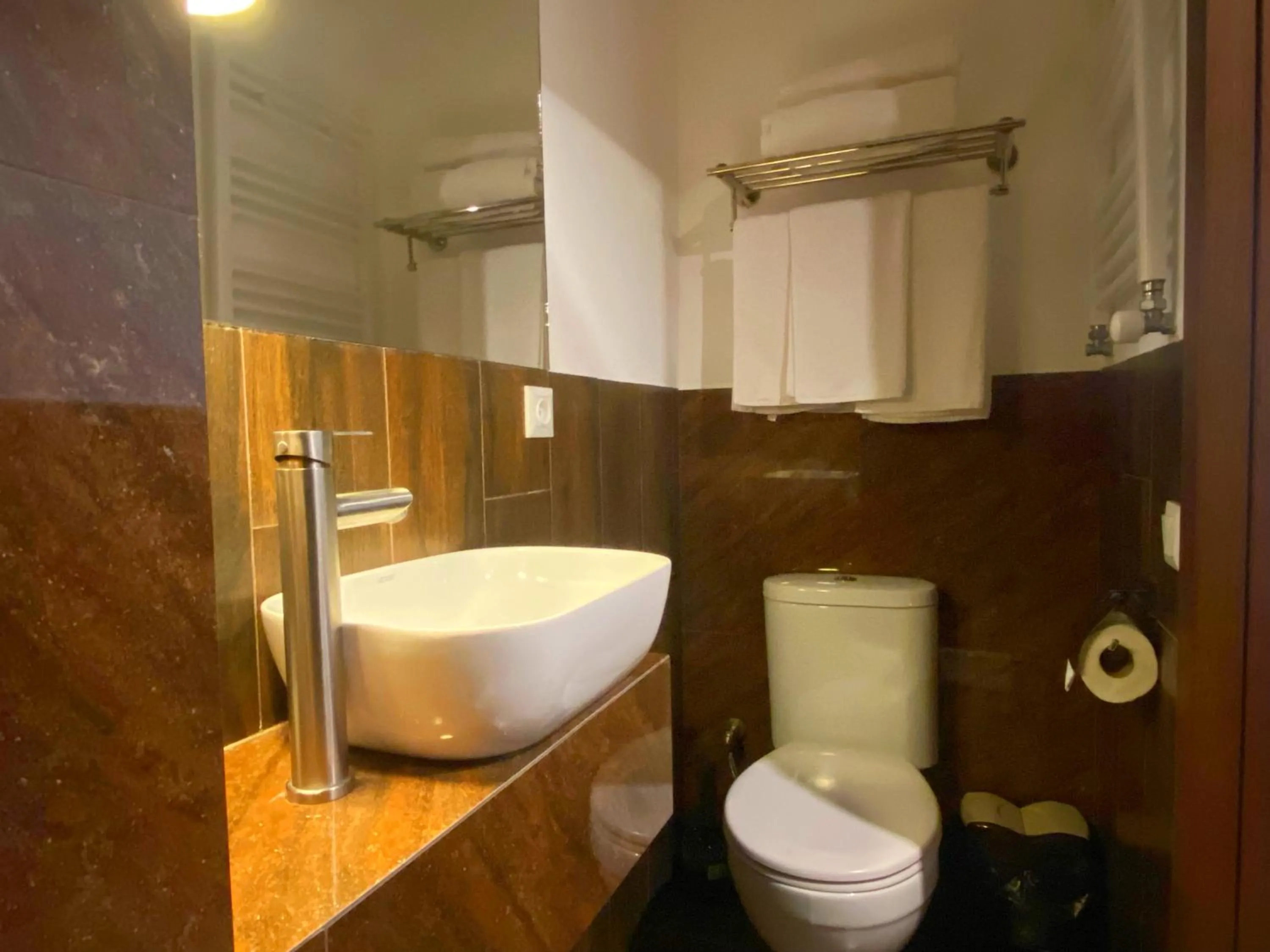 Toilet in Hotel Orange Kutaisi