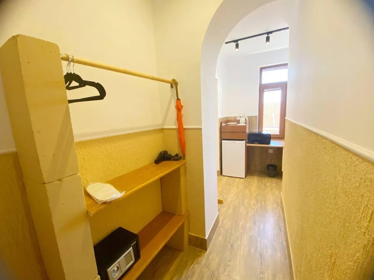 Kitchen or kitchenette in Hotel Orange Kutaisi