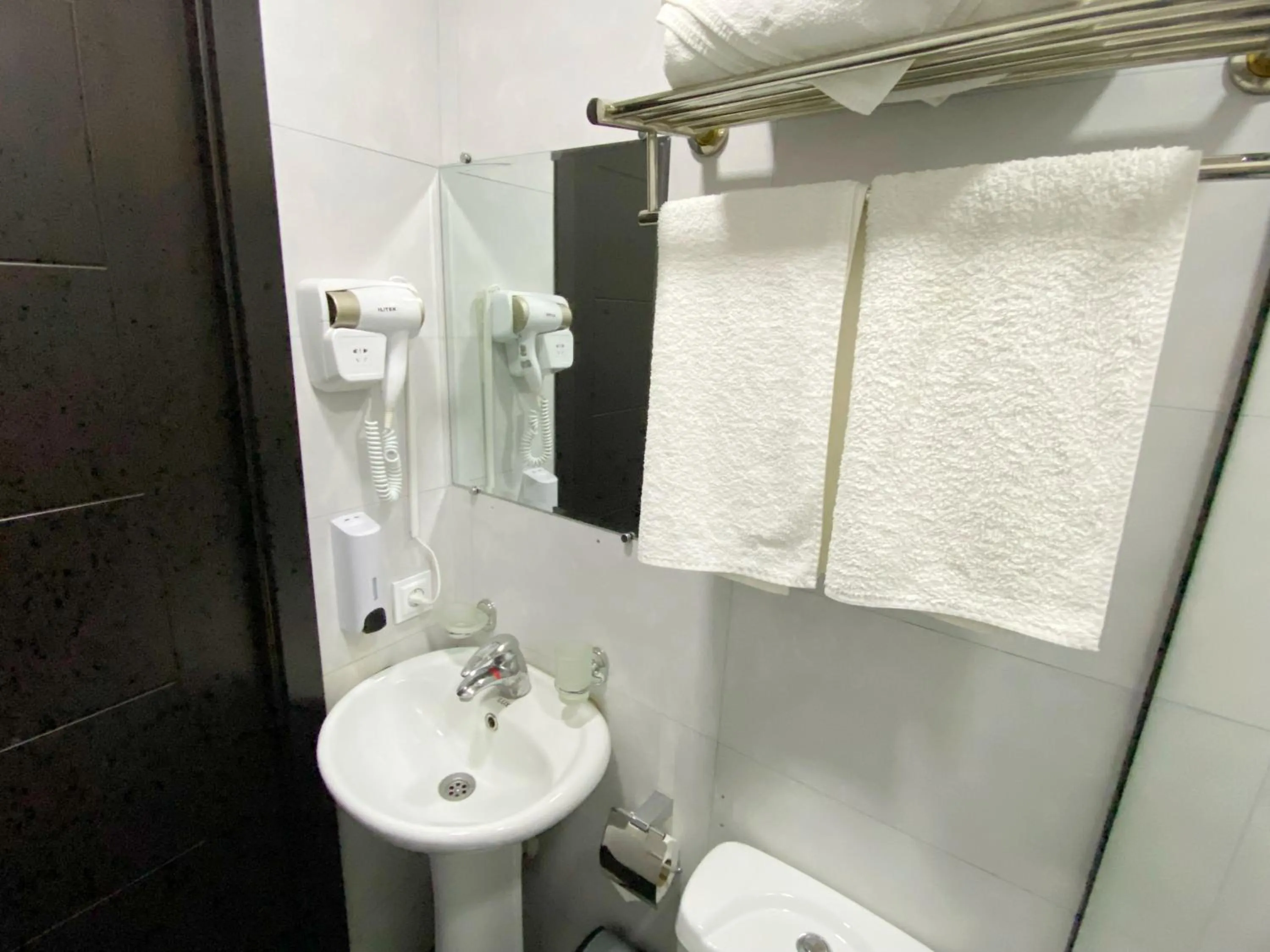 Shower in Hotel Orange Kutaisi