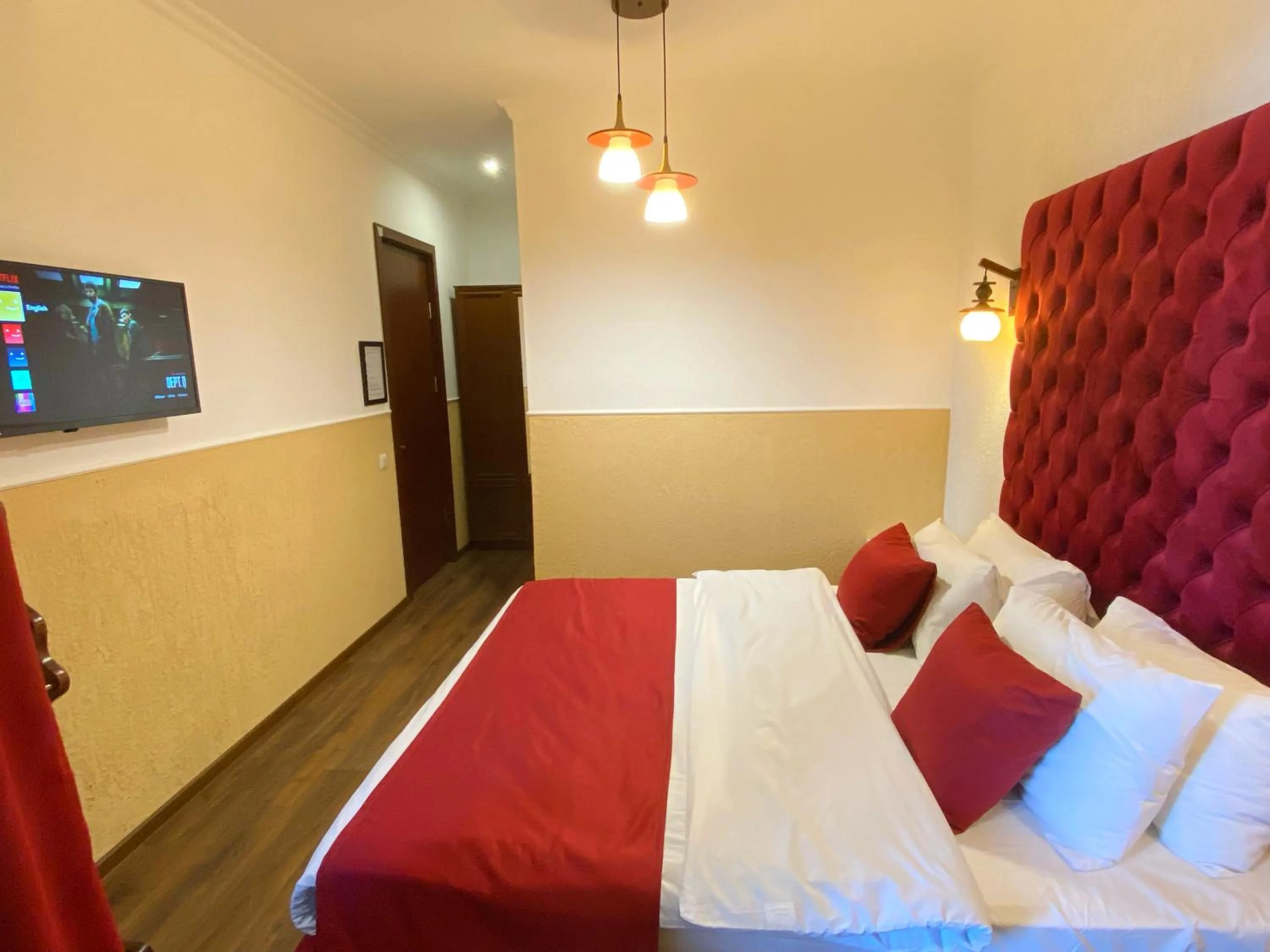 Bedroom, Bed in Hotel Orange Kutaisi