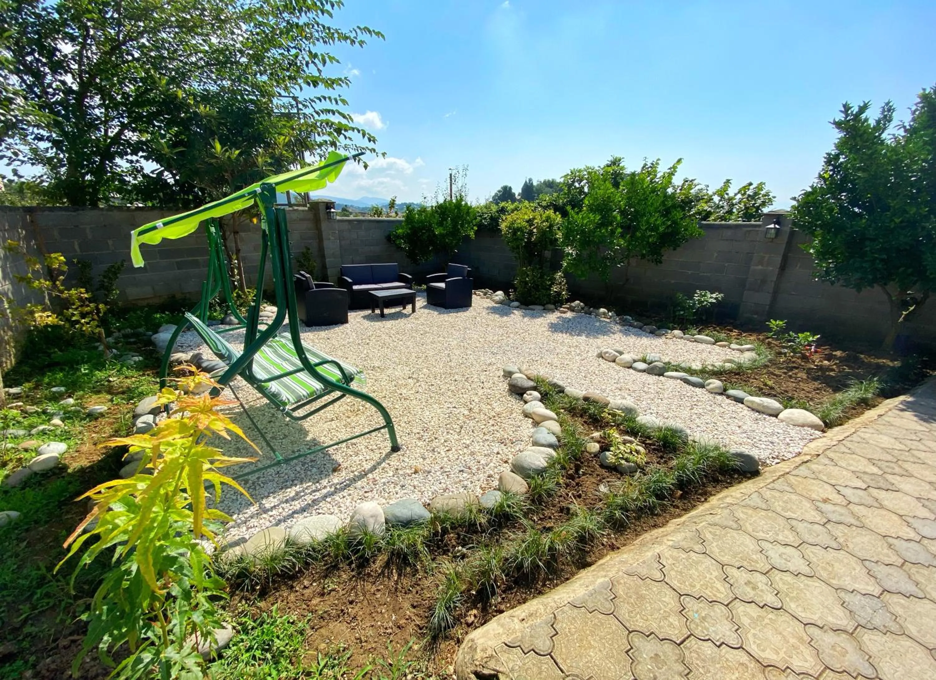 Garden in Hotel Orange Kutaisi