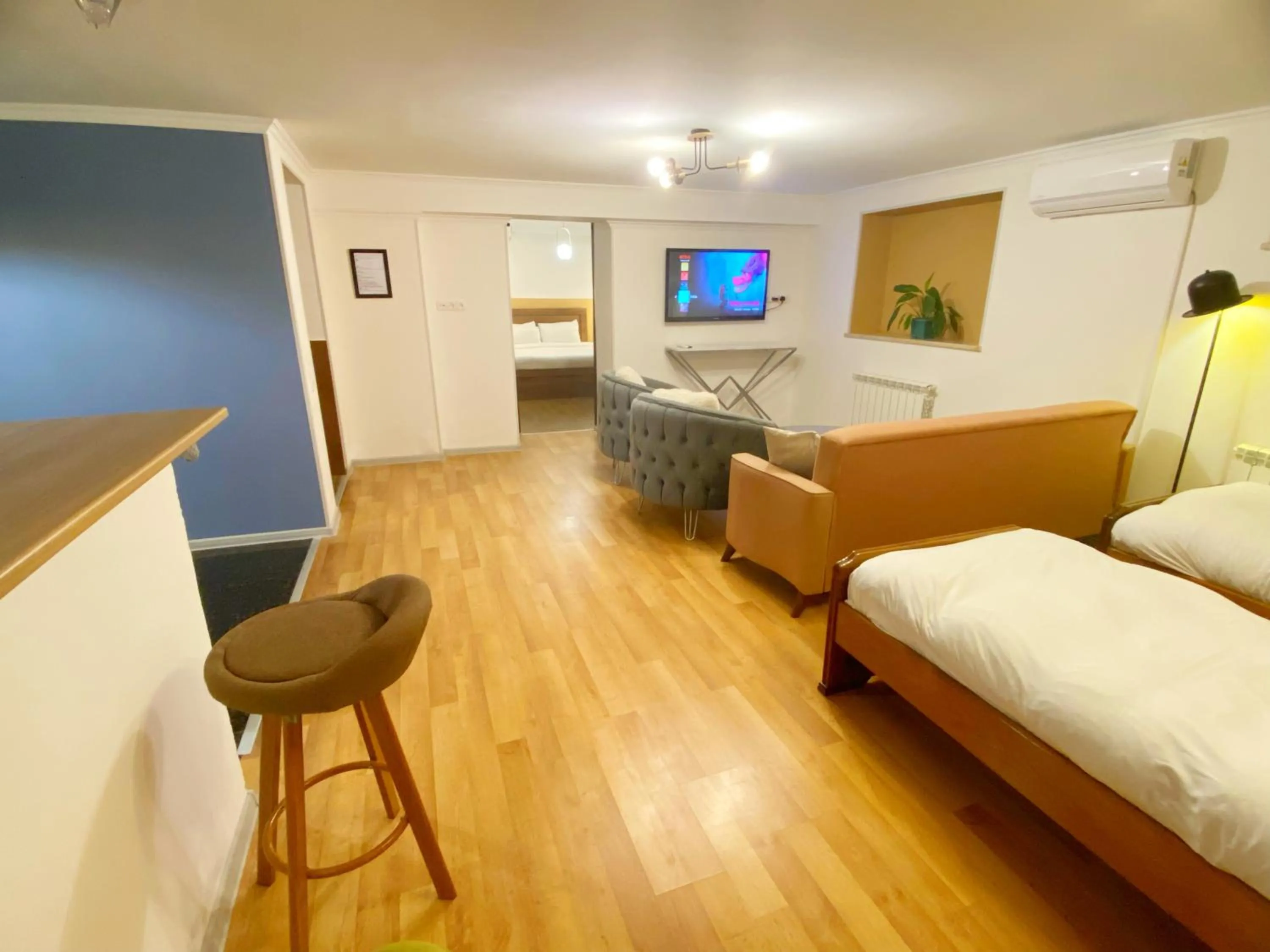 Bed in Hotel Orange Kutaisi