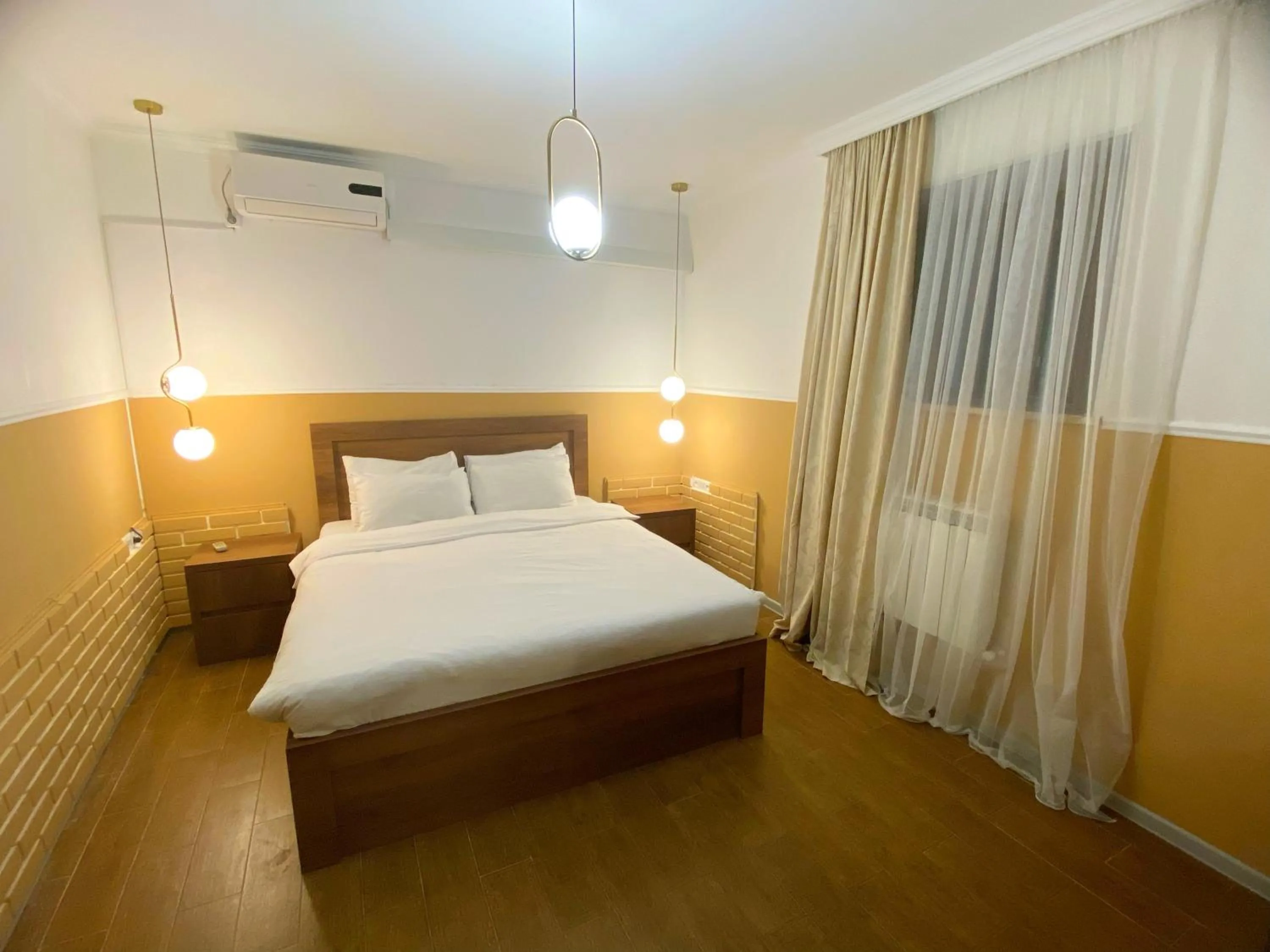 Bed in Hotel Orange Kutaisi