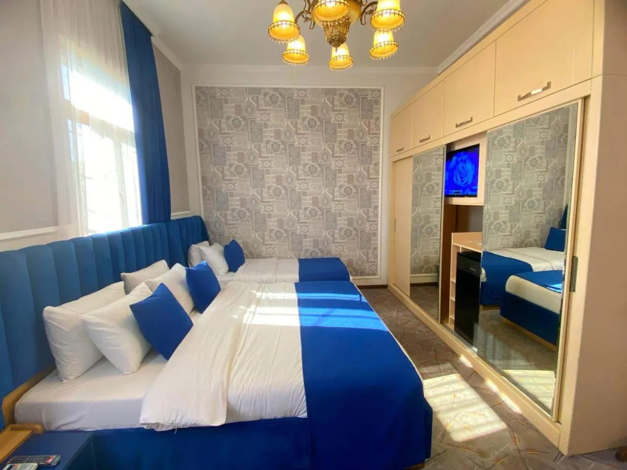Bed in Hotel Orange Kutaisi