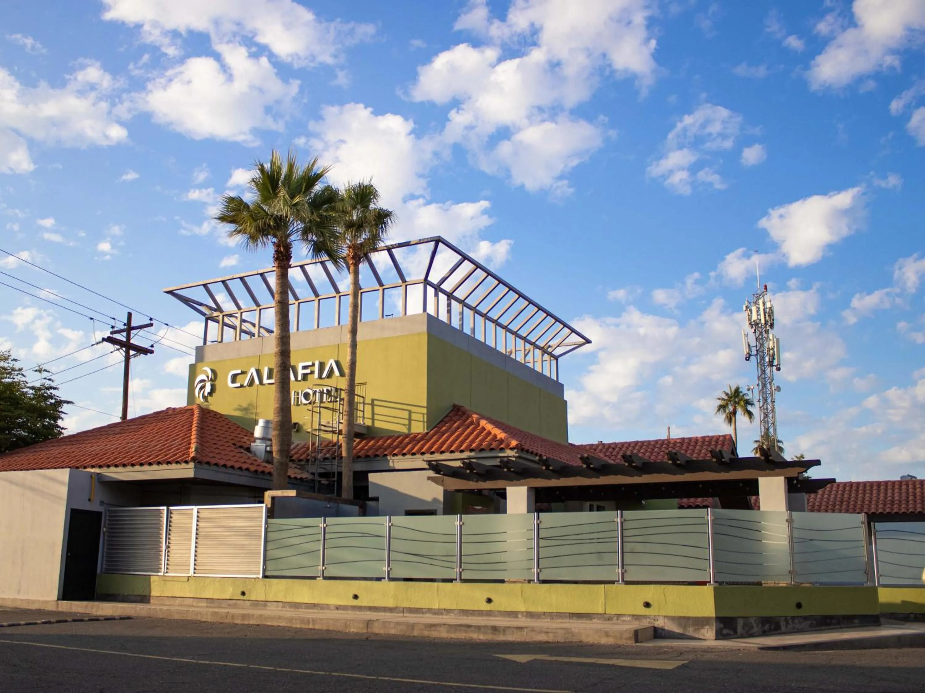 Property building in Hotel Calafia