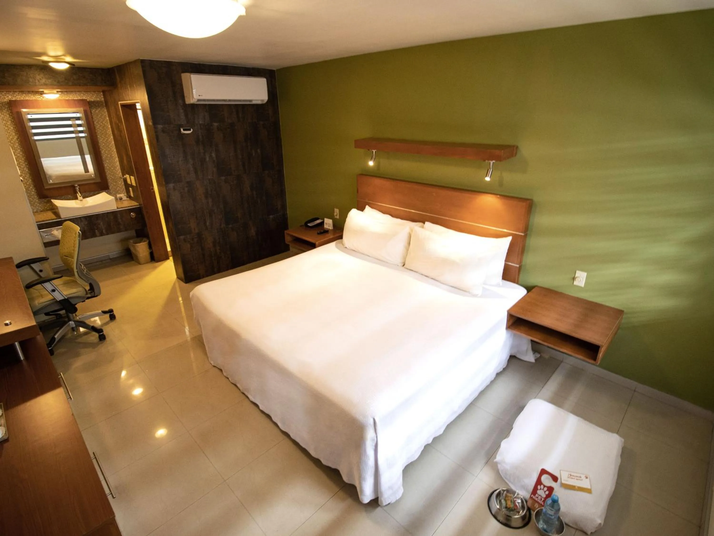 Bed in Hotel Calafia