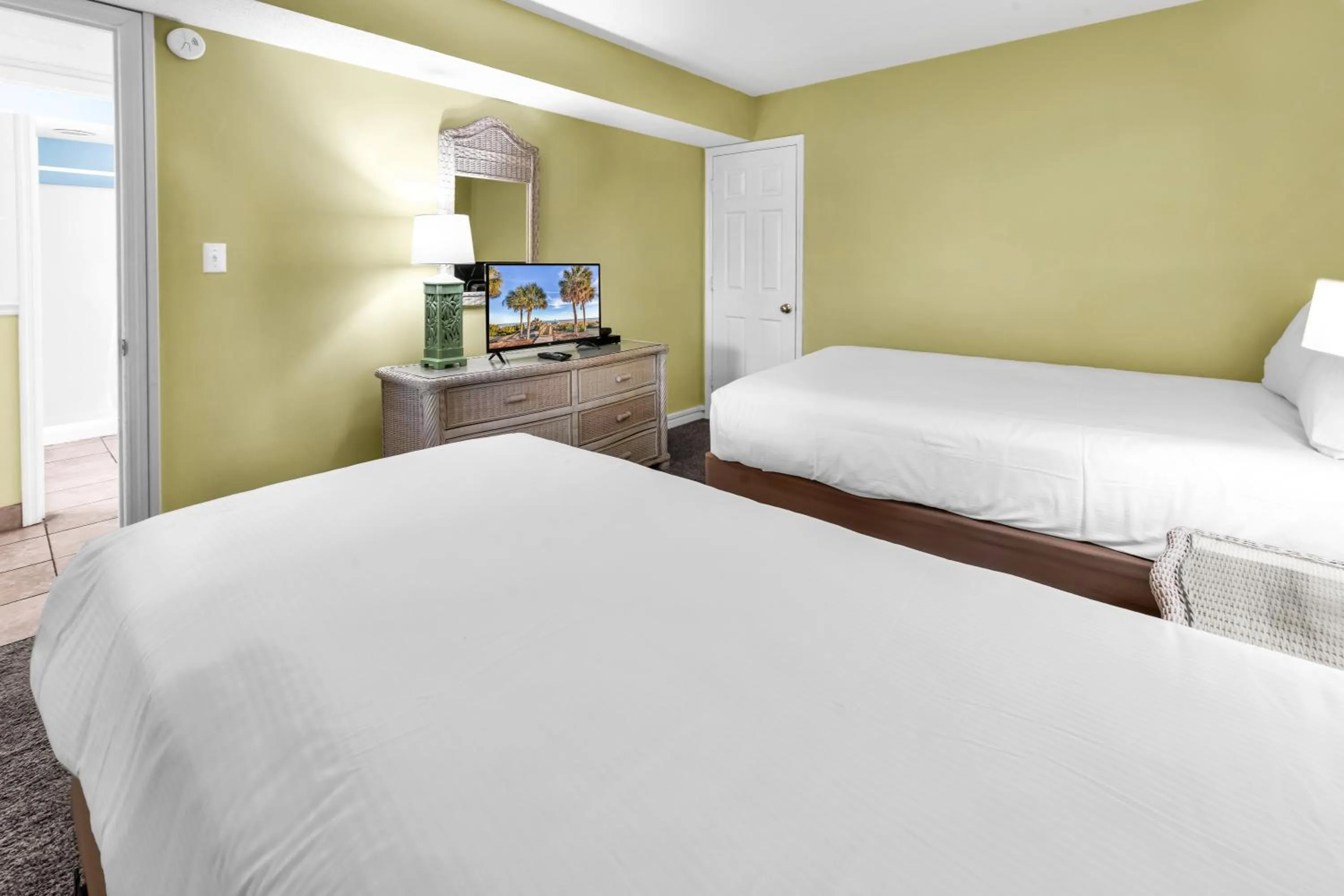 Bed in A Place at the Beach