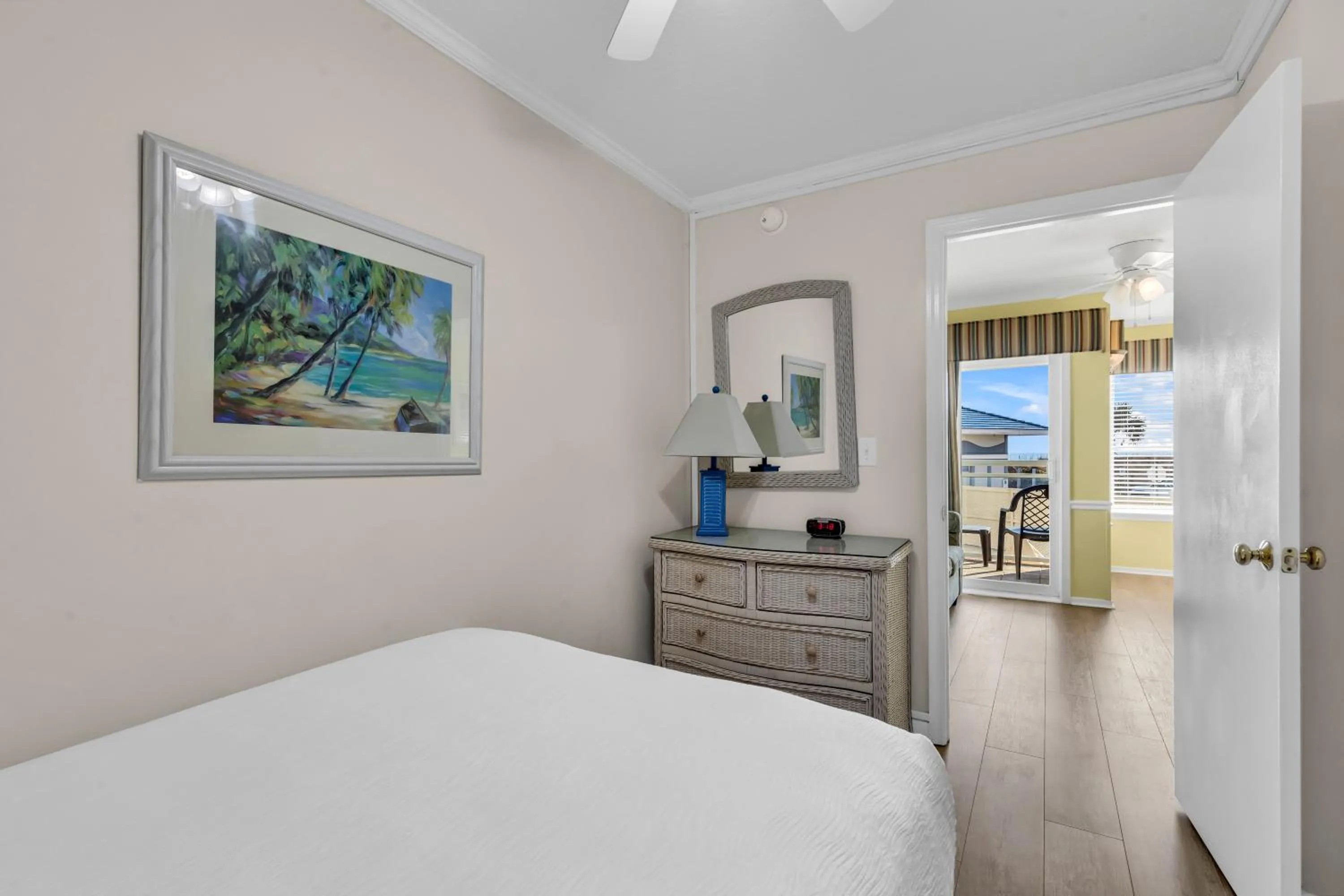 Bed in A Place at the Beach