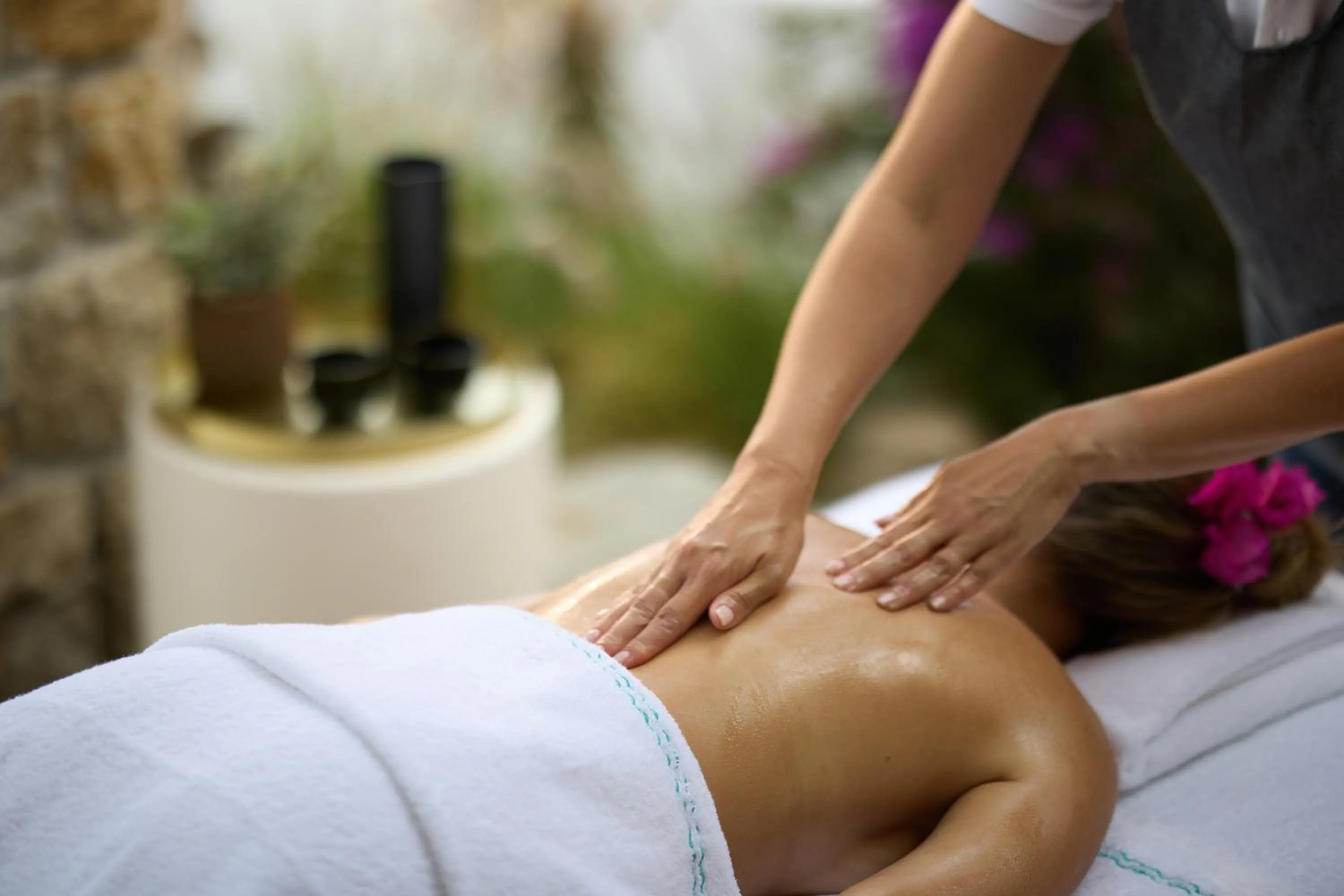 Massage in Nammos Hotel Mykonos