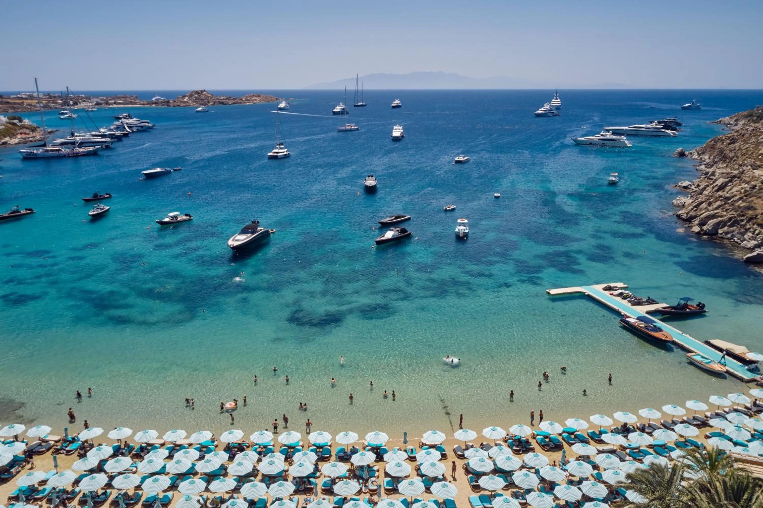 Property building in Nammos Hotel Mykonos