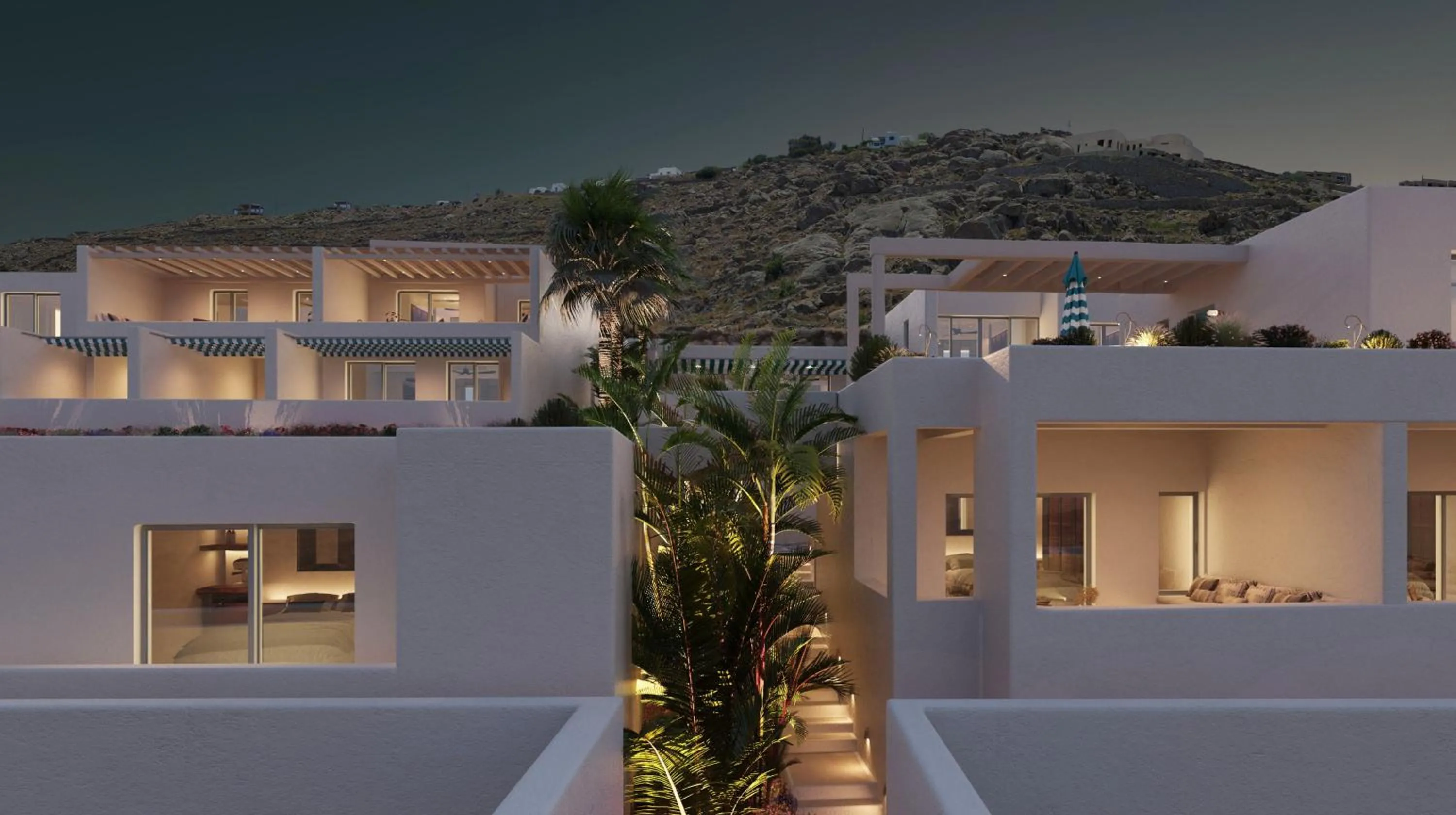 Property building in Nammos Hotel Mykonos