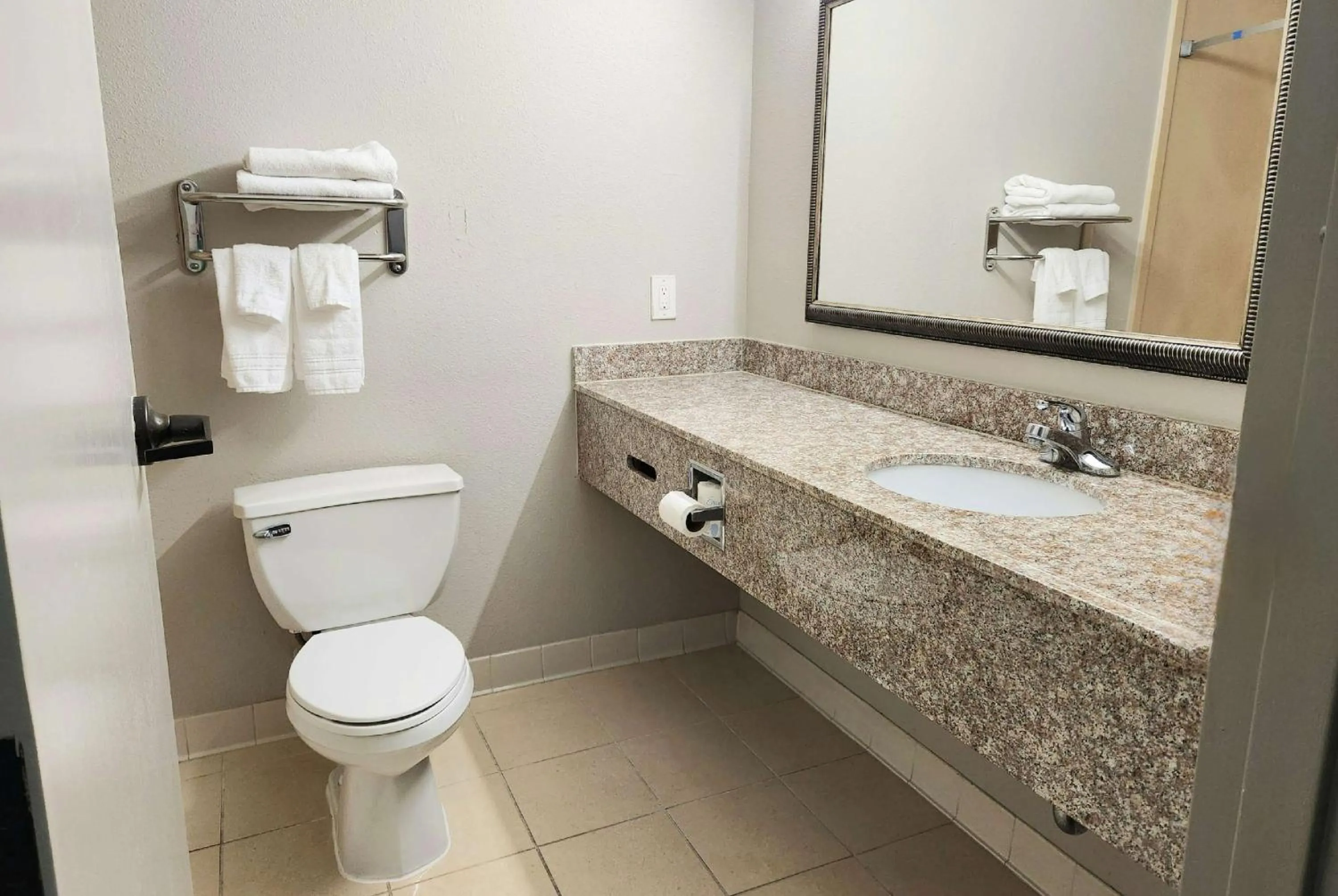 Bathroom in Days Inn by Wyndham LaPlace- New Orleans