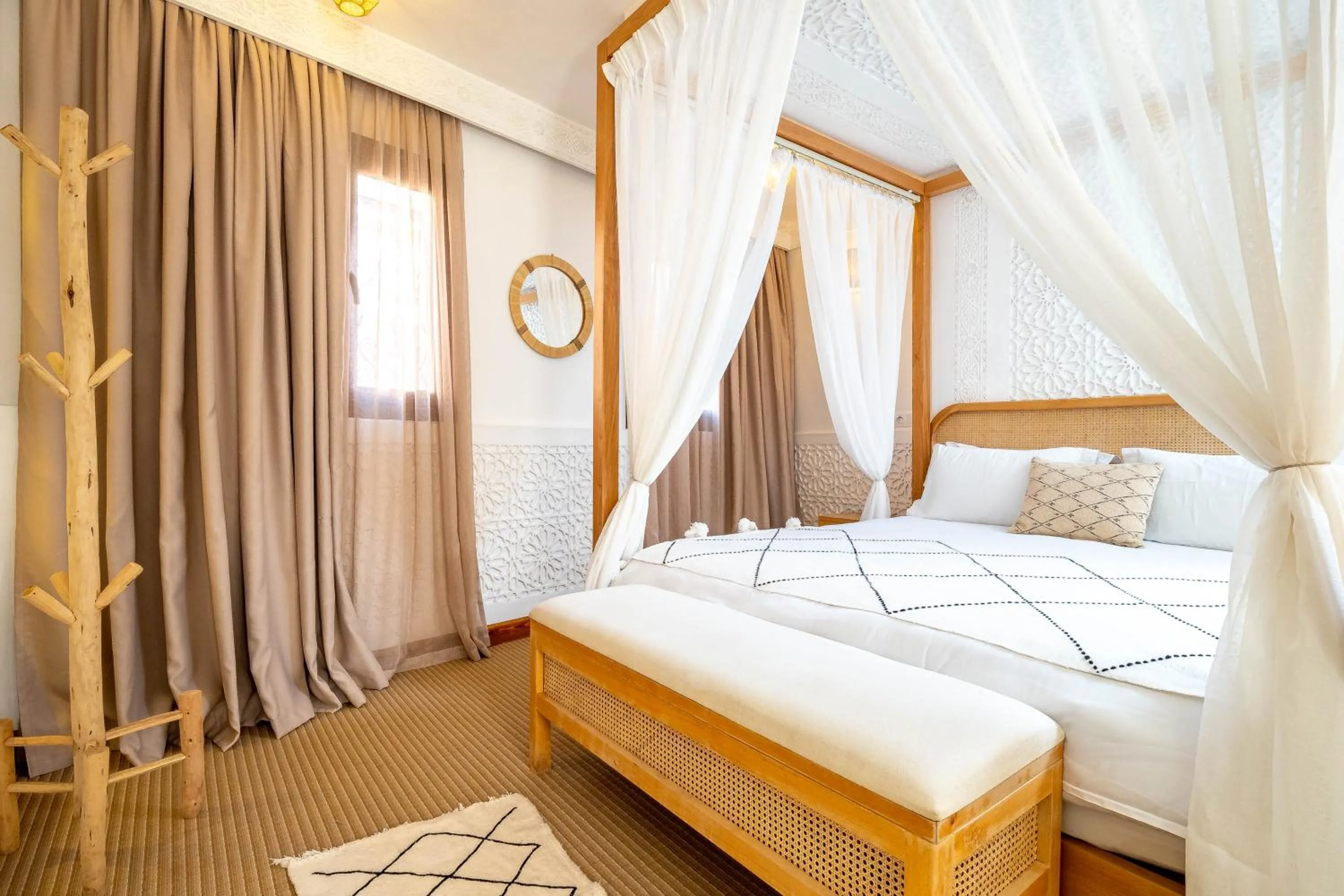 Bed in Riad Hamdane Rooftop & SPA