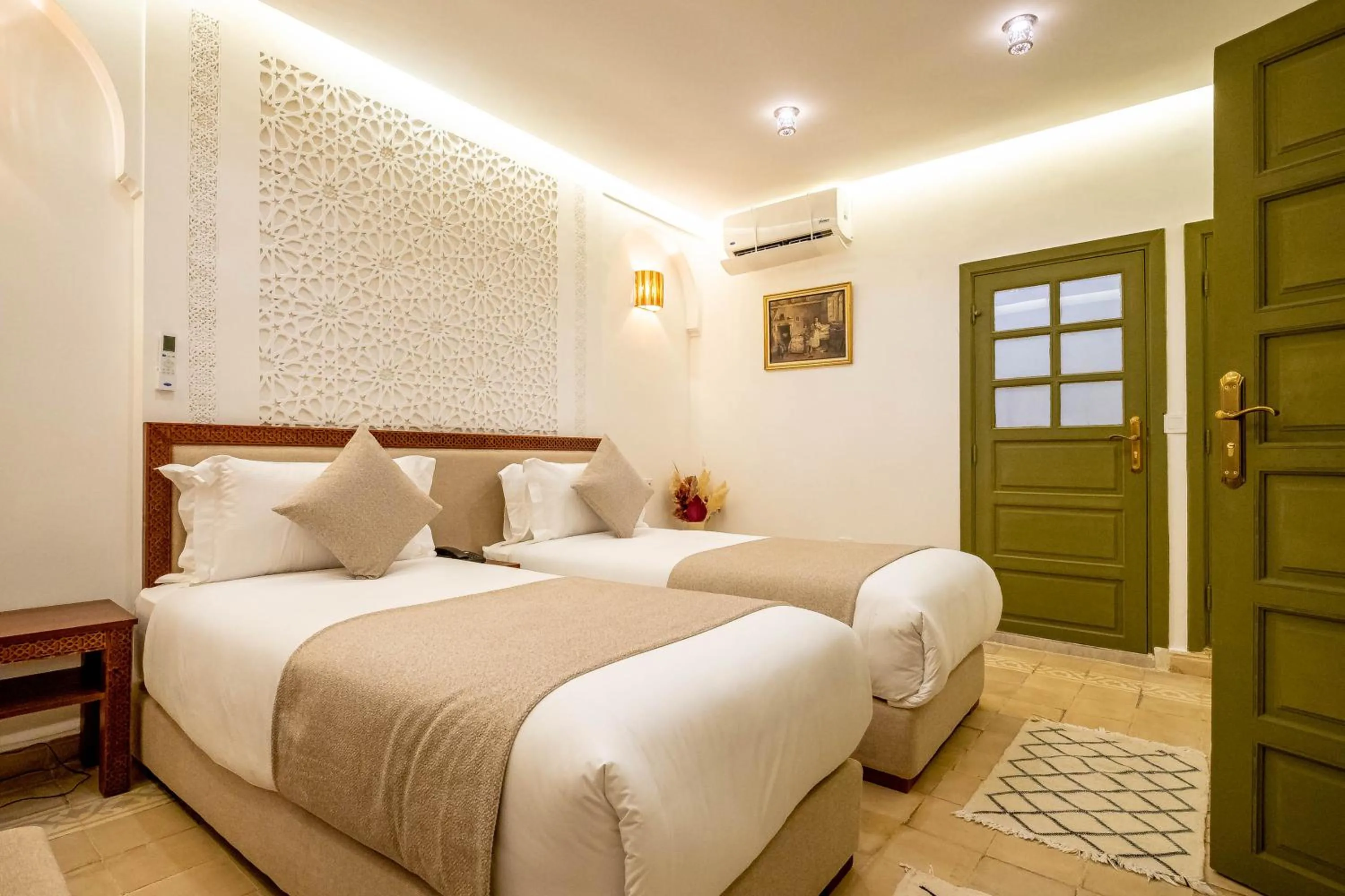 Bed in Riad Hamdane Rooftop & SPA