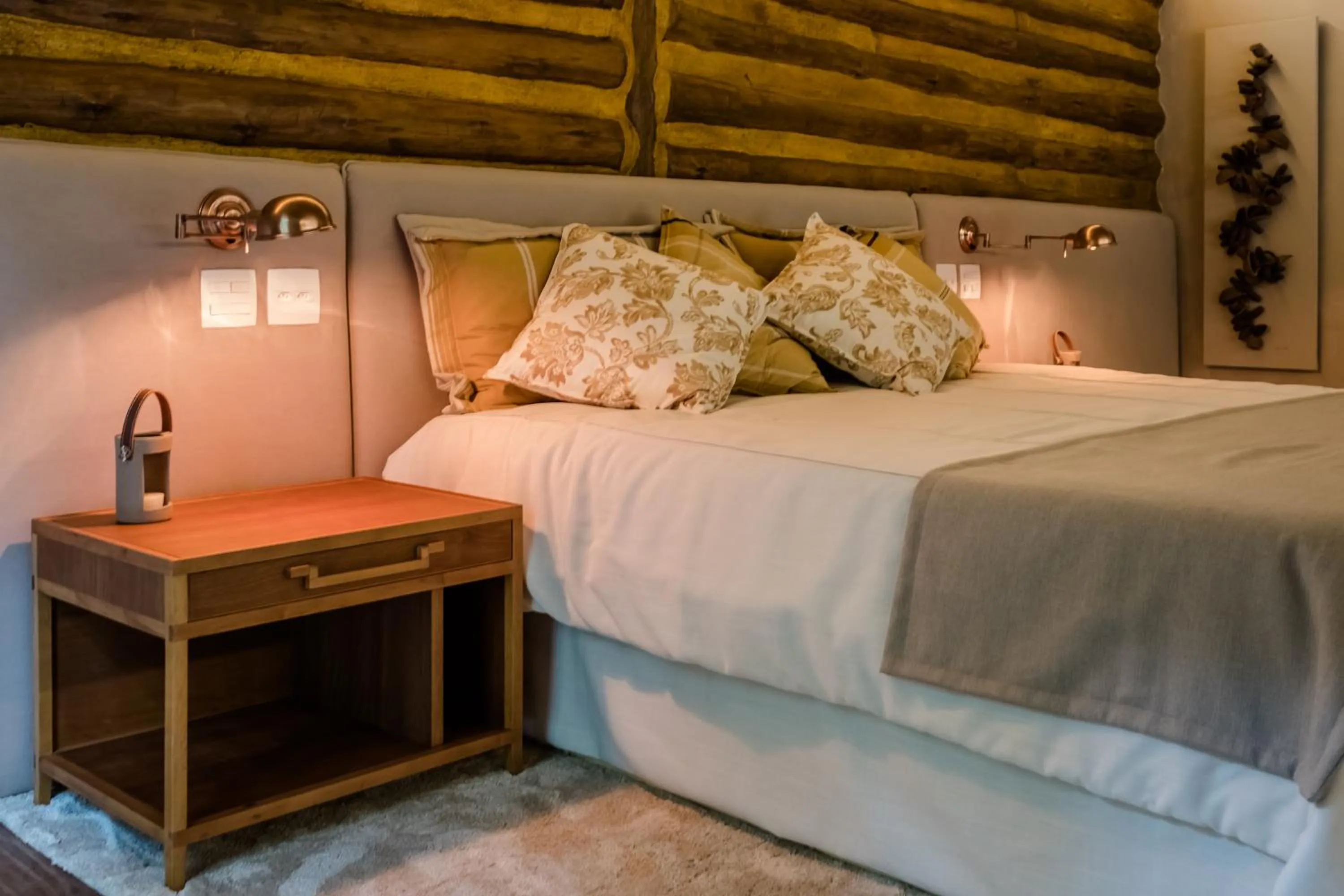 Bed in Pousada Tankamana