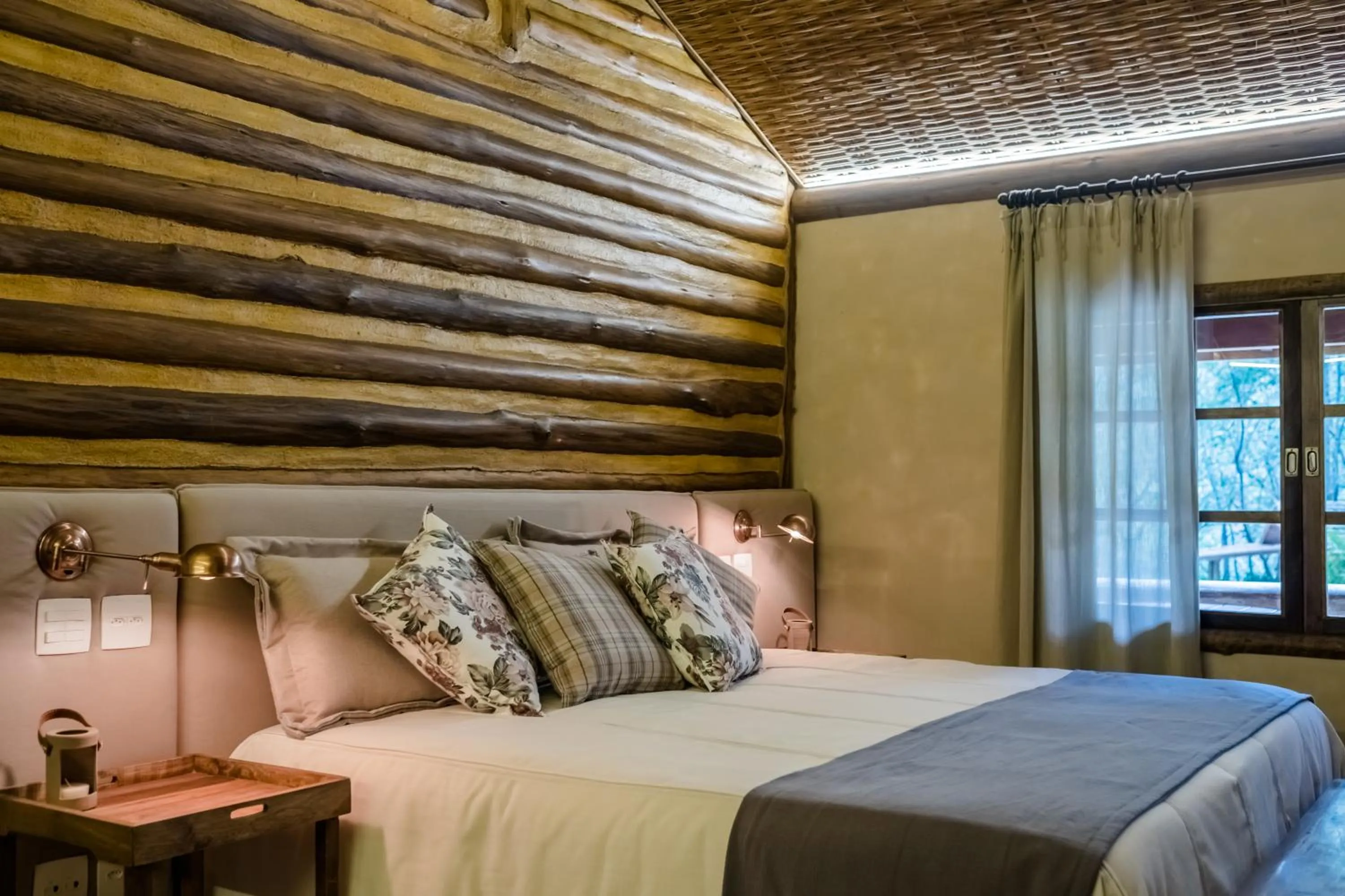 Bed in Pousada Tankamana