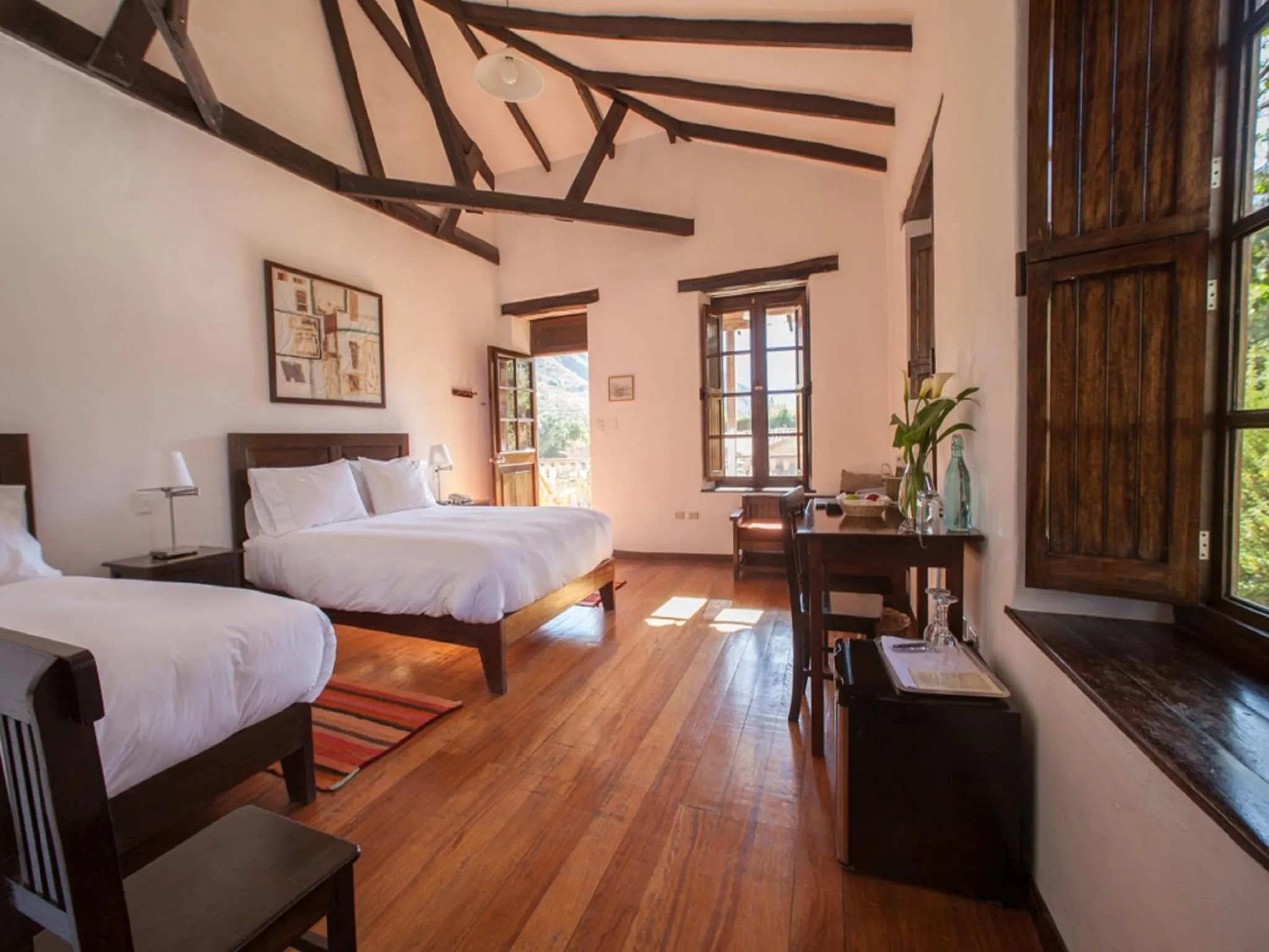 Bedroom, Bed in El Albergue Ollantaytambo
