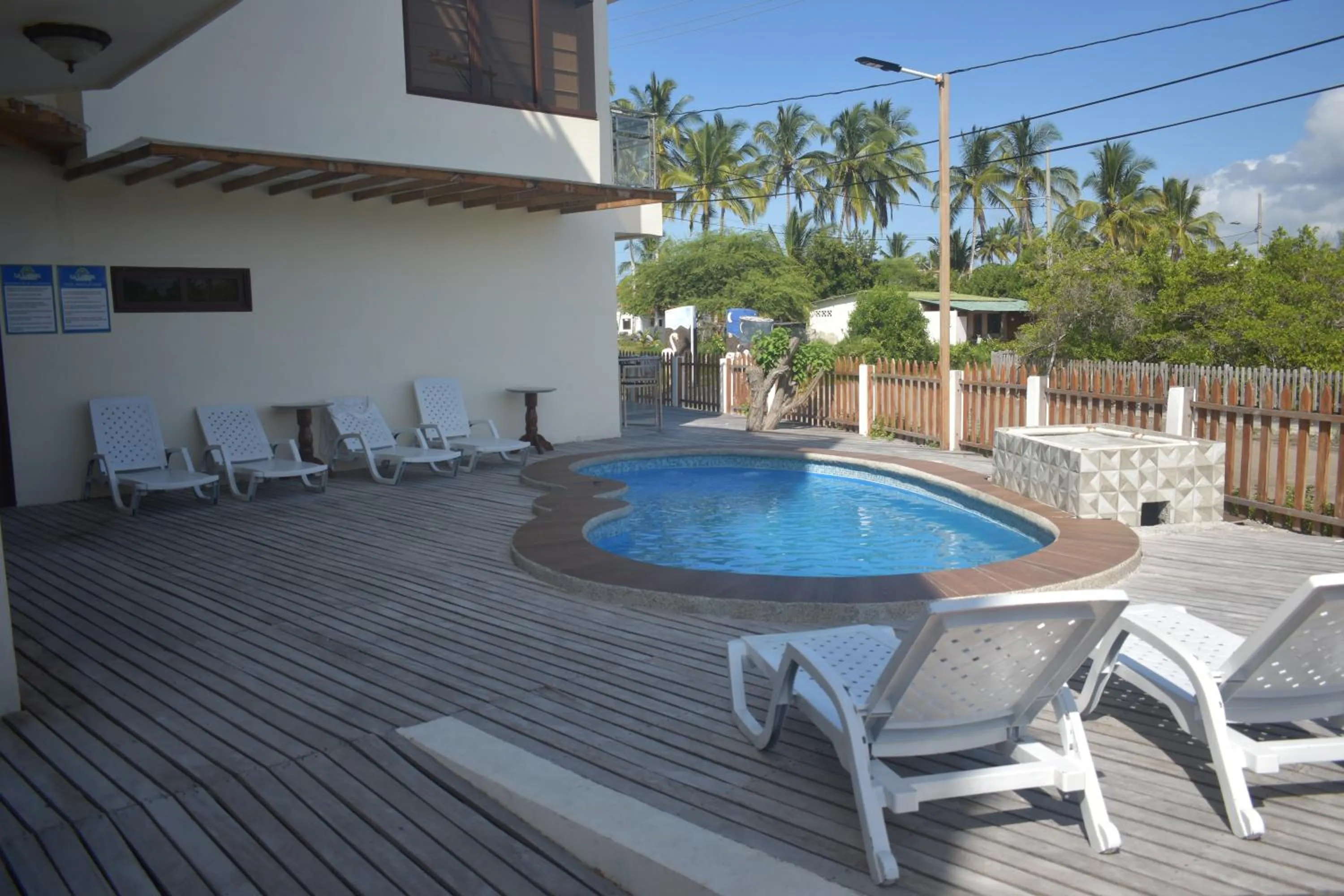 Swimming pool in Hotel La Laguna Galapagos