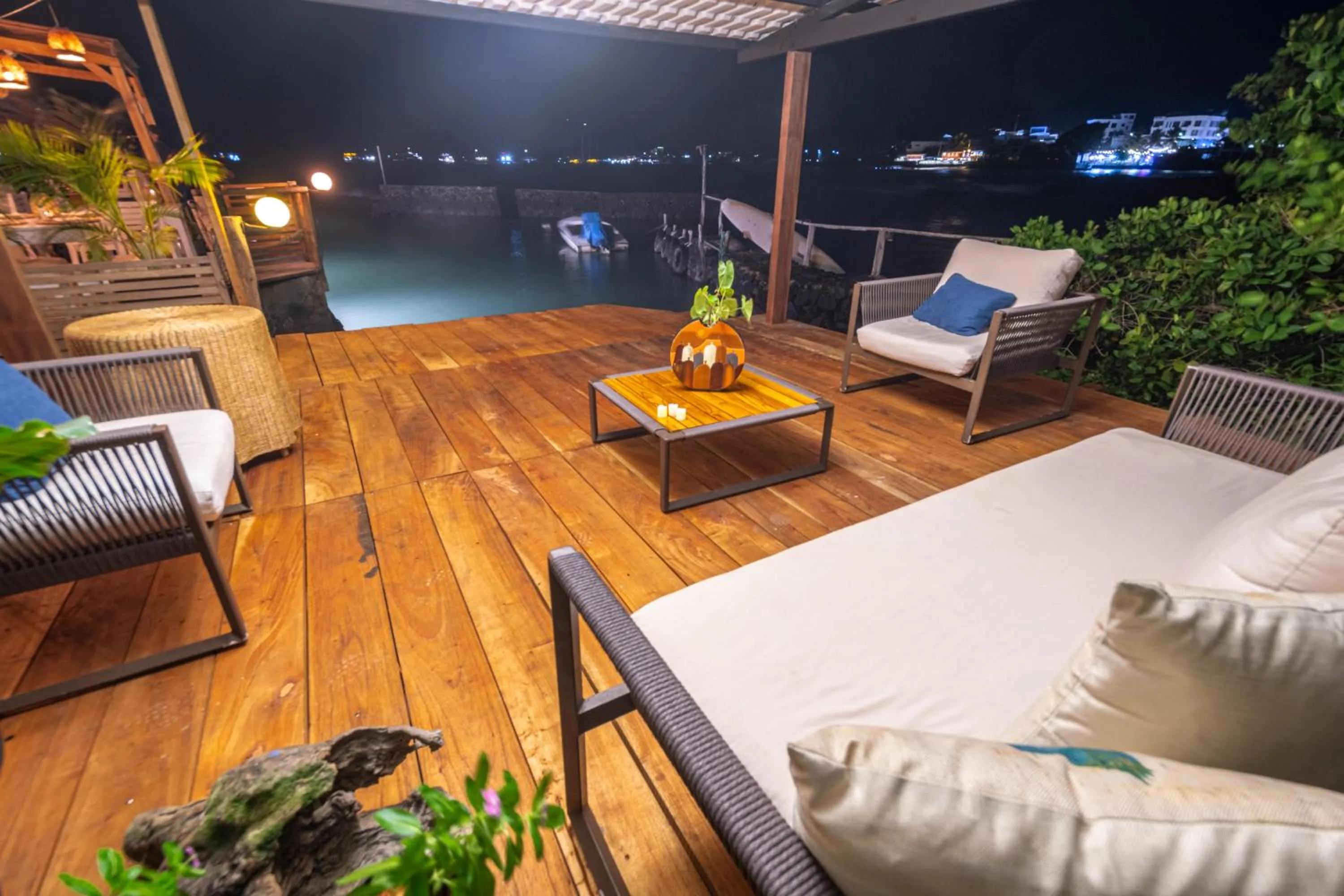 Night in Blu Galapagos Sustainable Waterfront Lodge