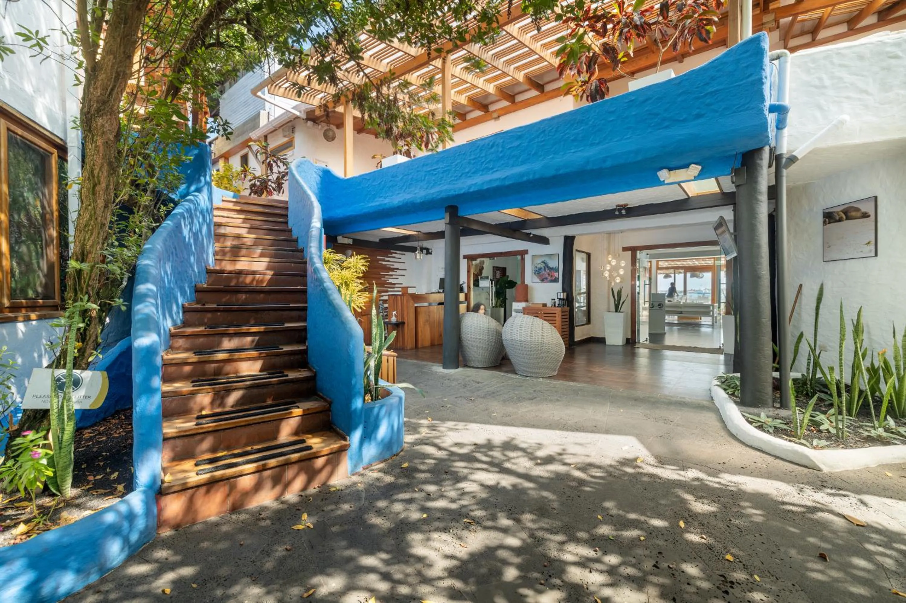 Property building in Blu Galapagos Sustainable Waterfront Lodge