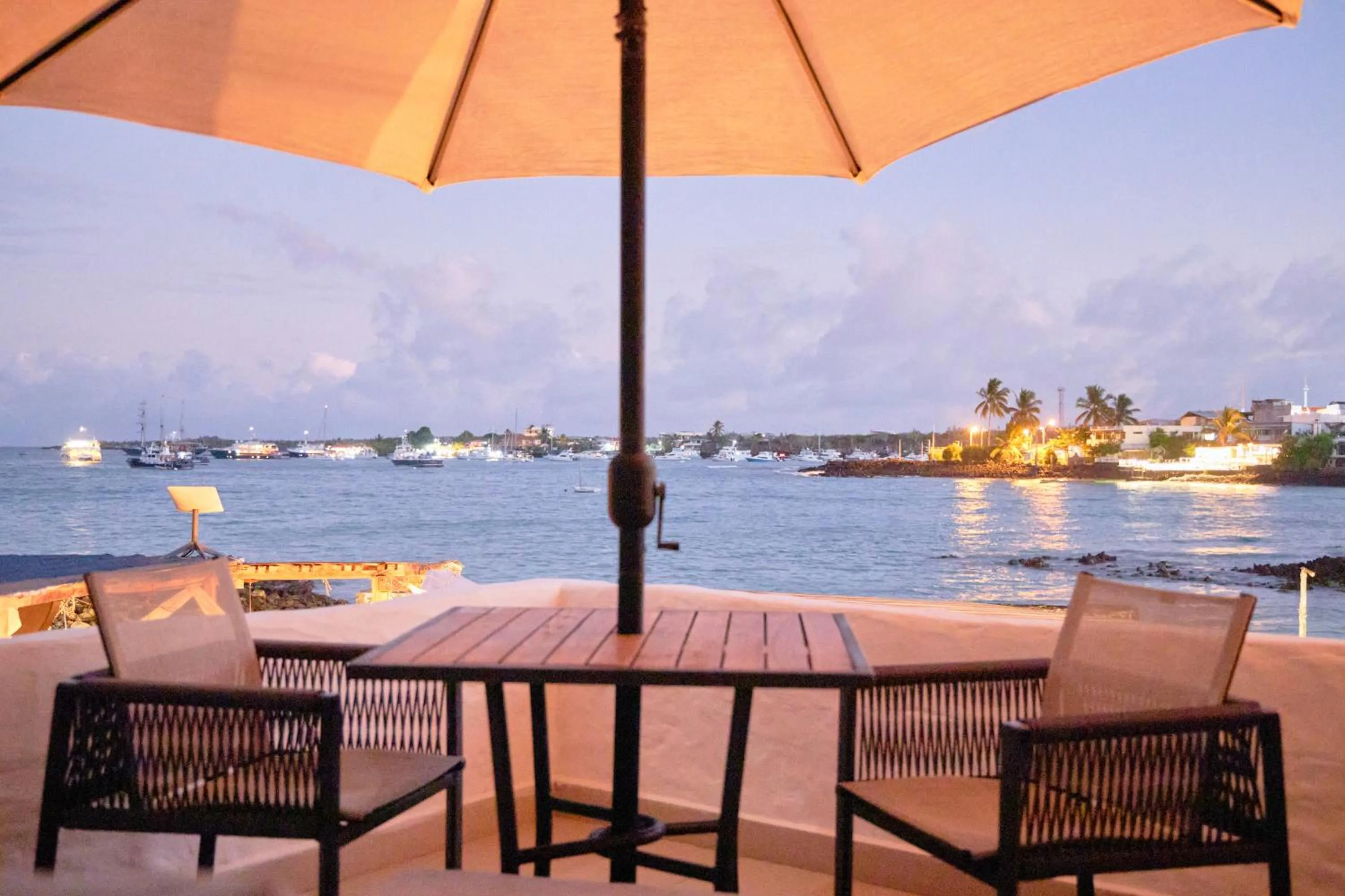 Balcony/Terrace in Blu Galapagos Sustainable Waterfront Lodge