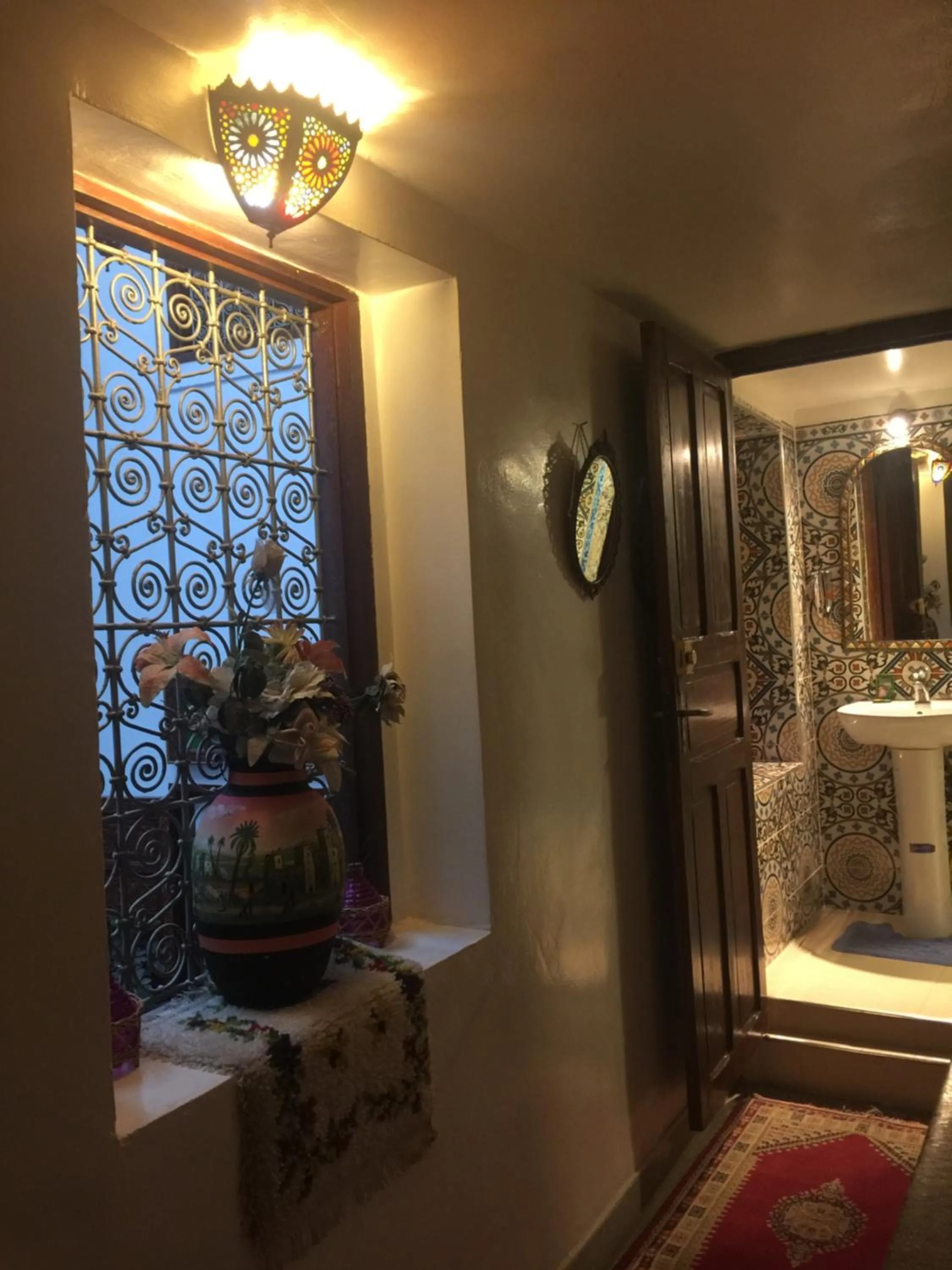 Bathroom in Riad Lalla Fatima