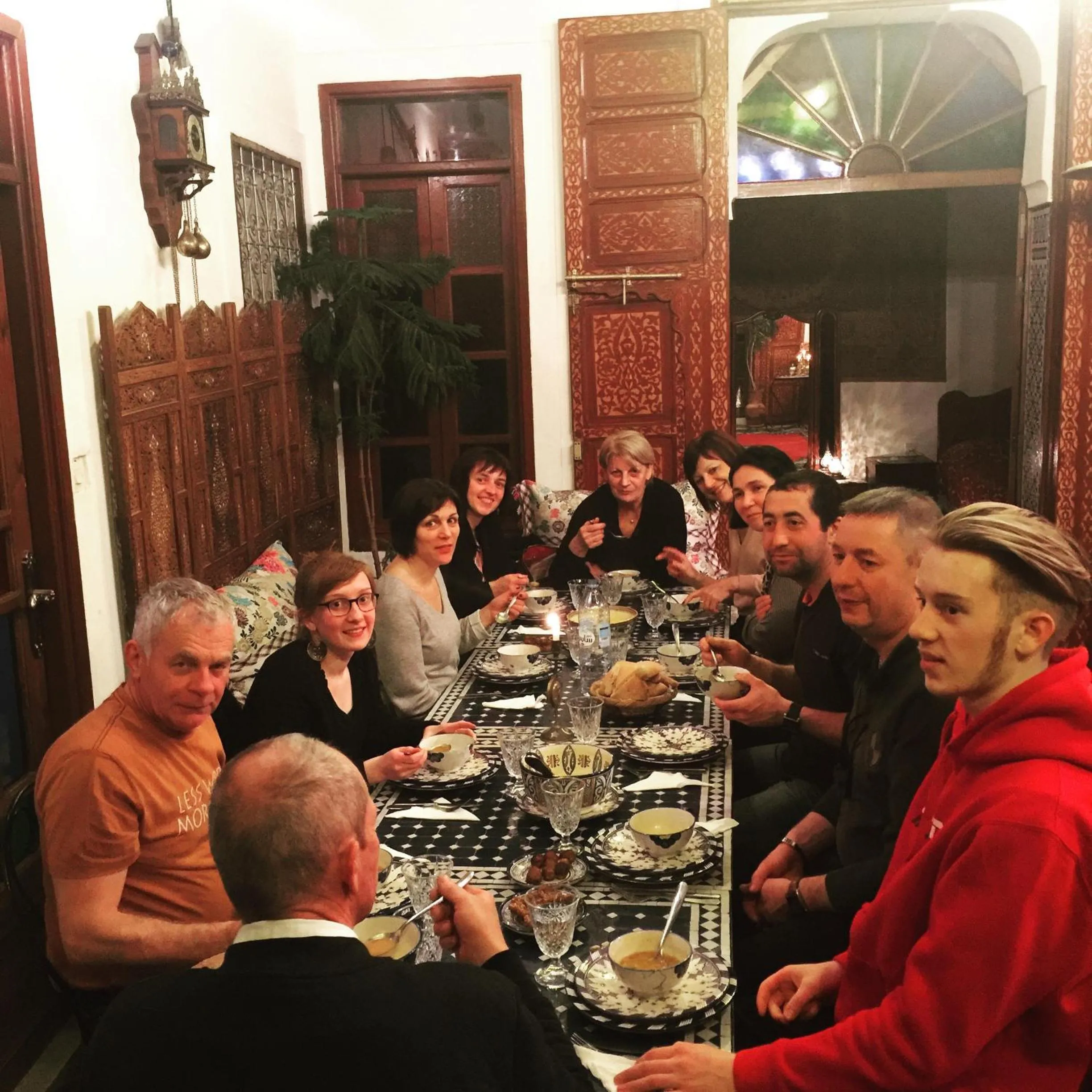 Lunch in Riad Lalla Fatima