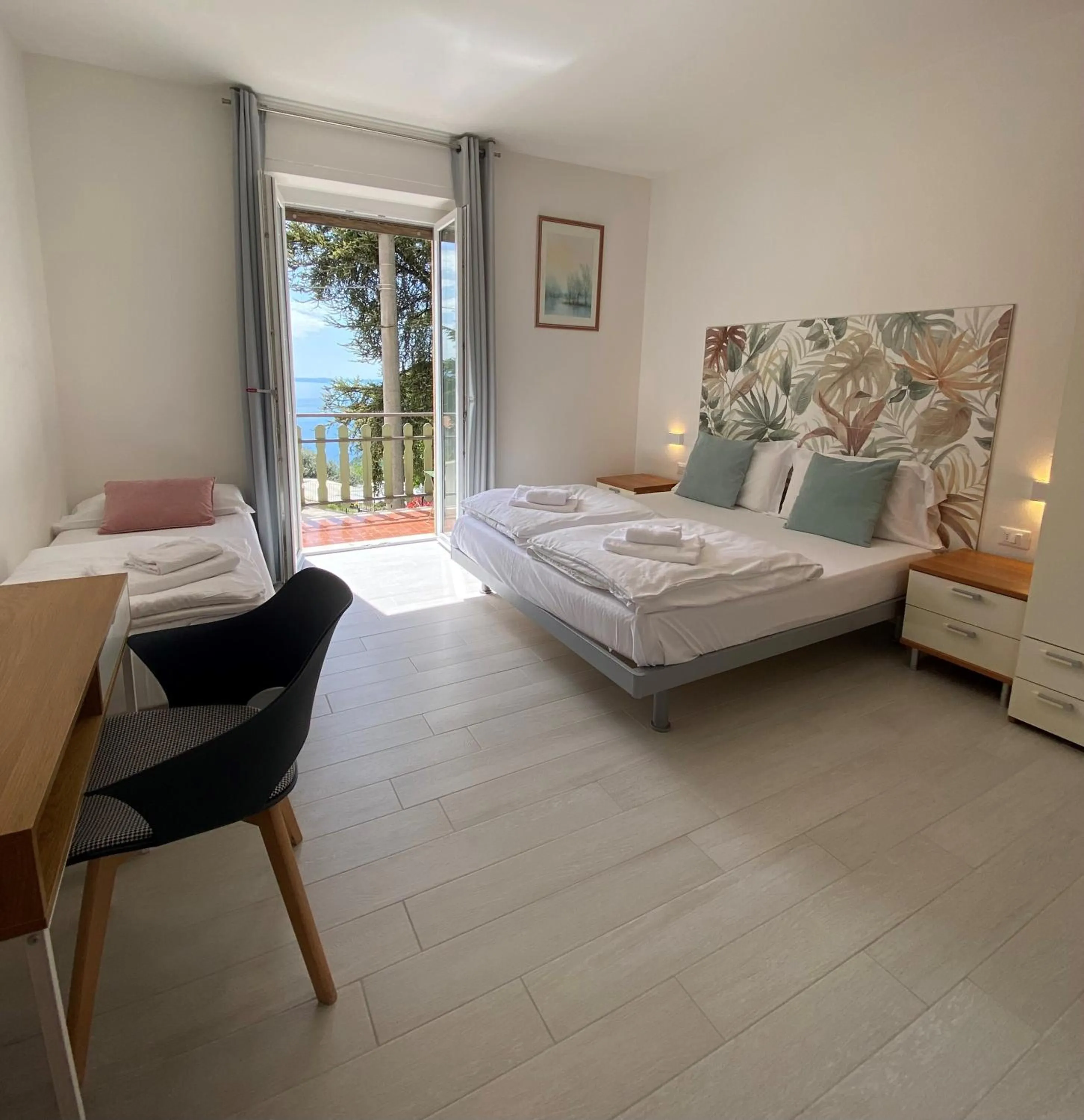 View (from property/room), Bed in Ca' ai Tigli