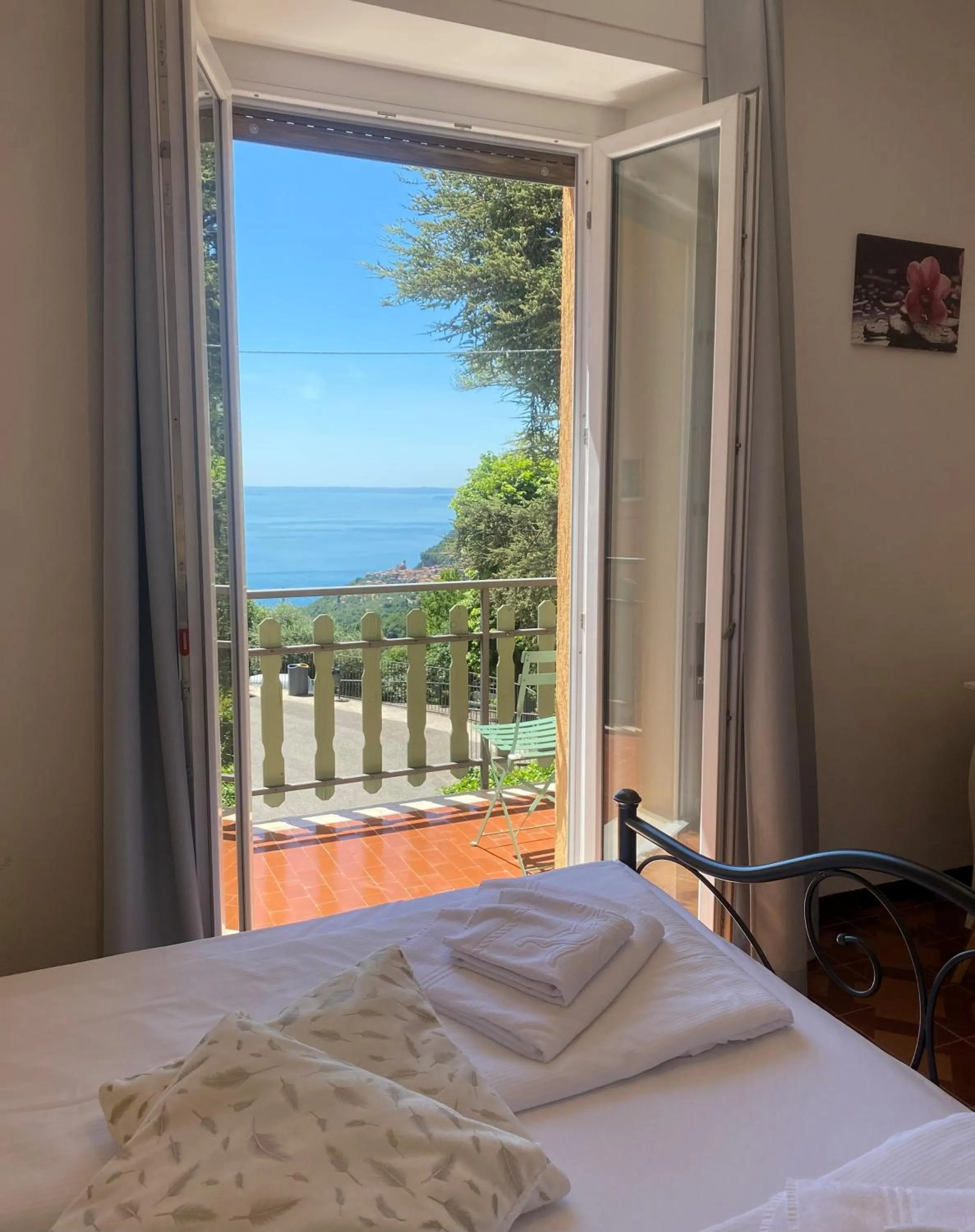 View (from property/room), Bed in Ca' ai Tigli