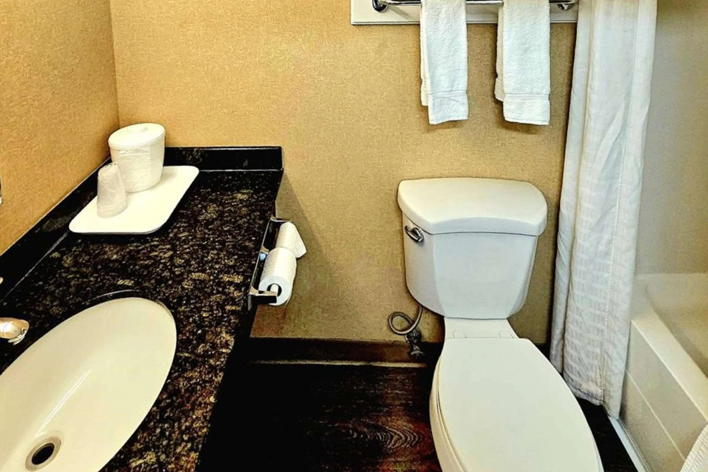 Bedroom in Rodeway Inn & Suites