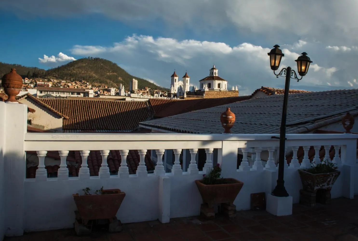 City view in Hostal Sucre