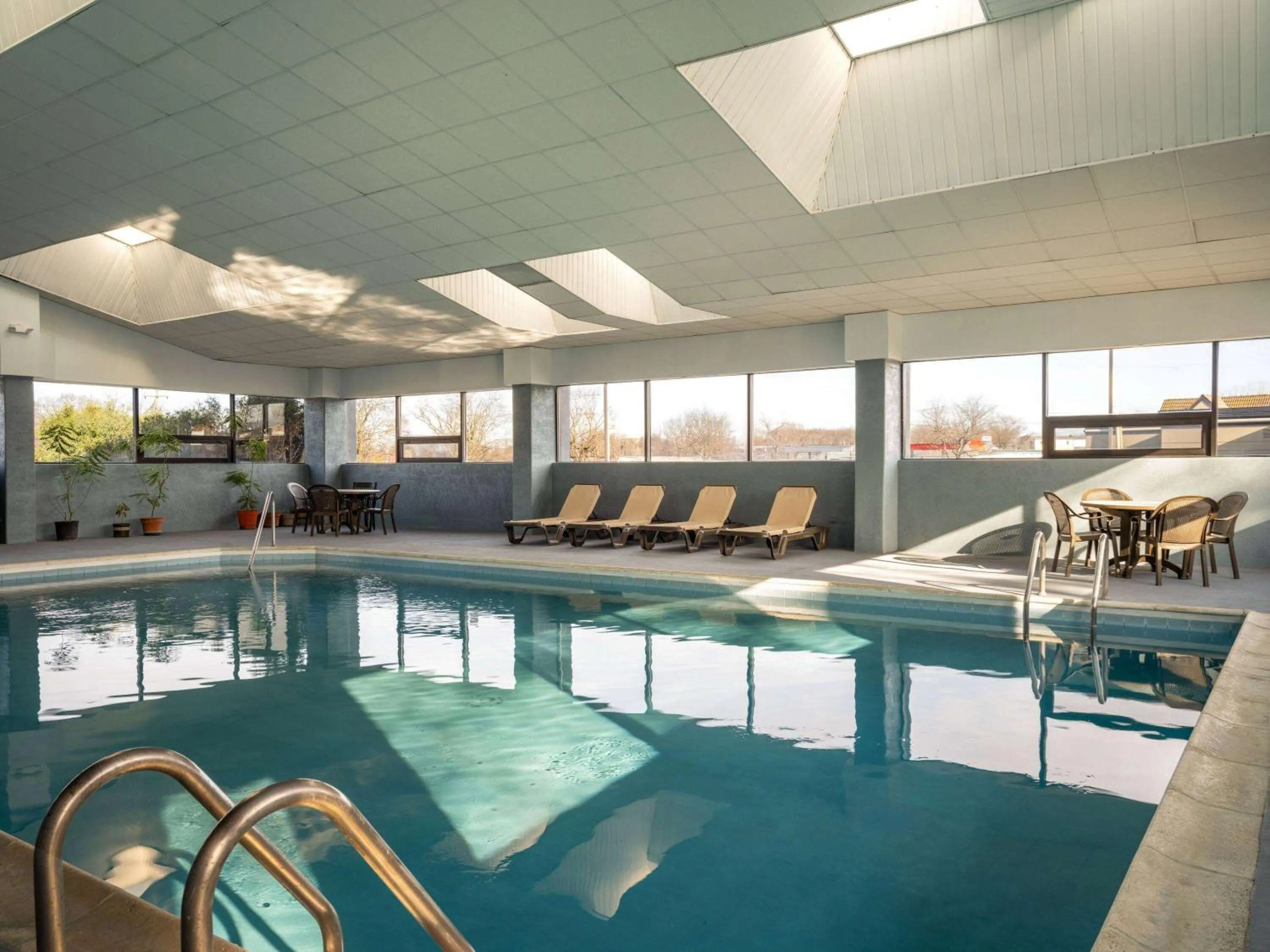 Swimming pool in AmericInn by Wyndham Woodstock IL