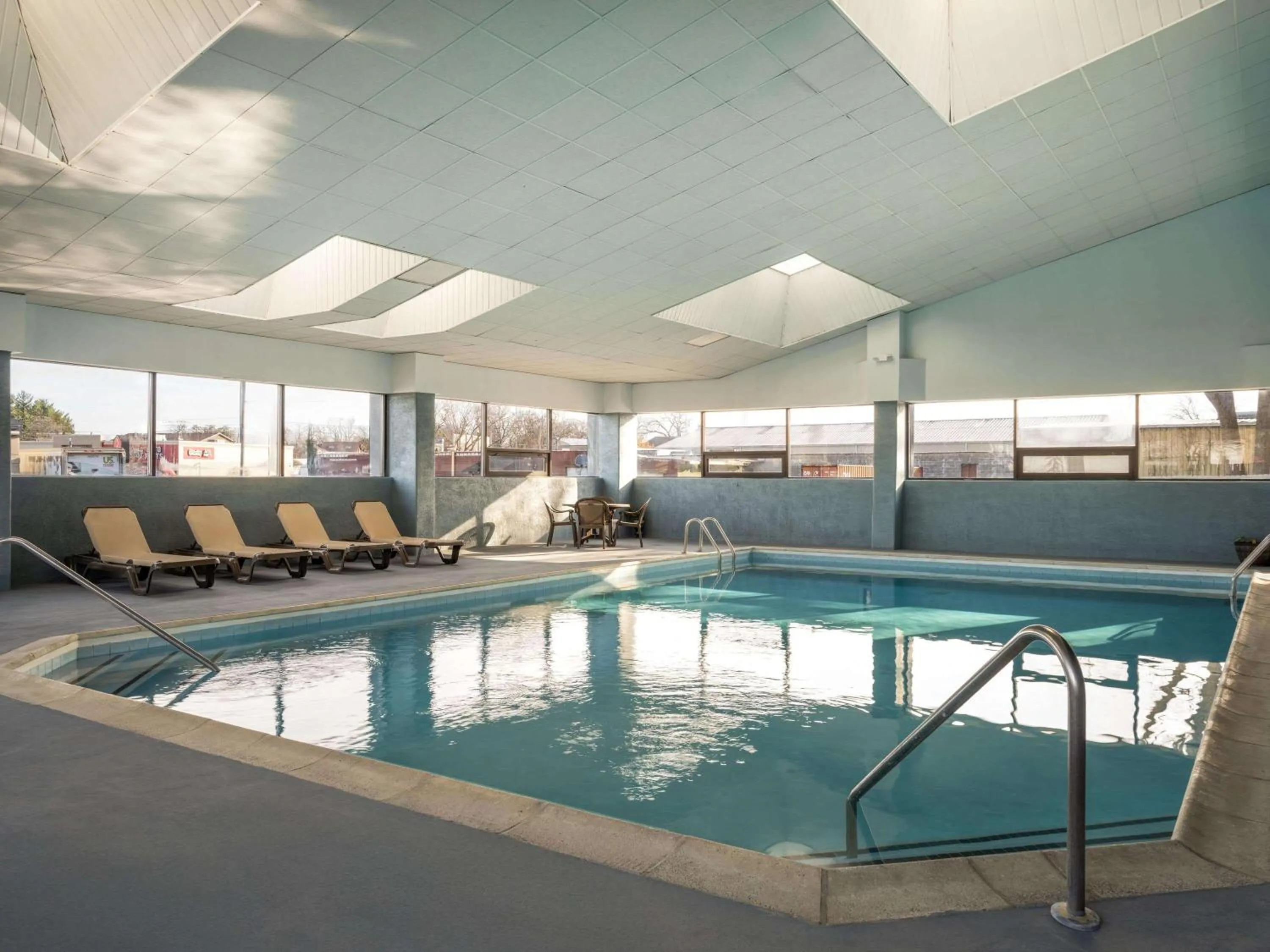Swimming pool in AmericInn by Wyndham Woodstock IL